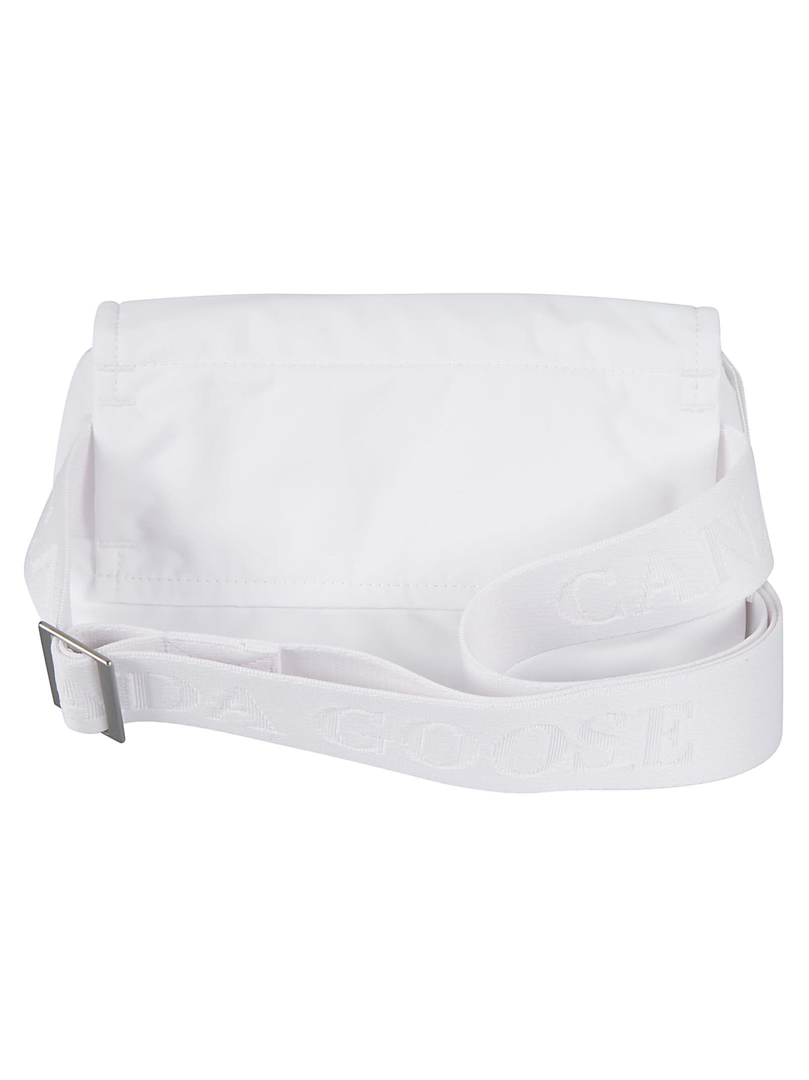 Shop Canada Goose Logo Patched Mini Belt Bag In White