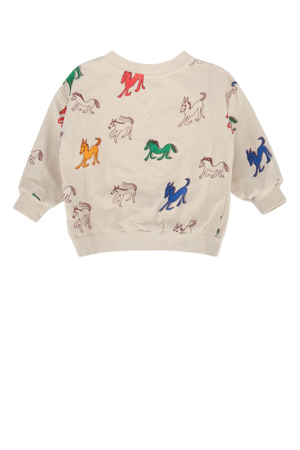 Bobo Choses Baby Wonder Horse All Over Sweatshirt In Neutral