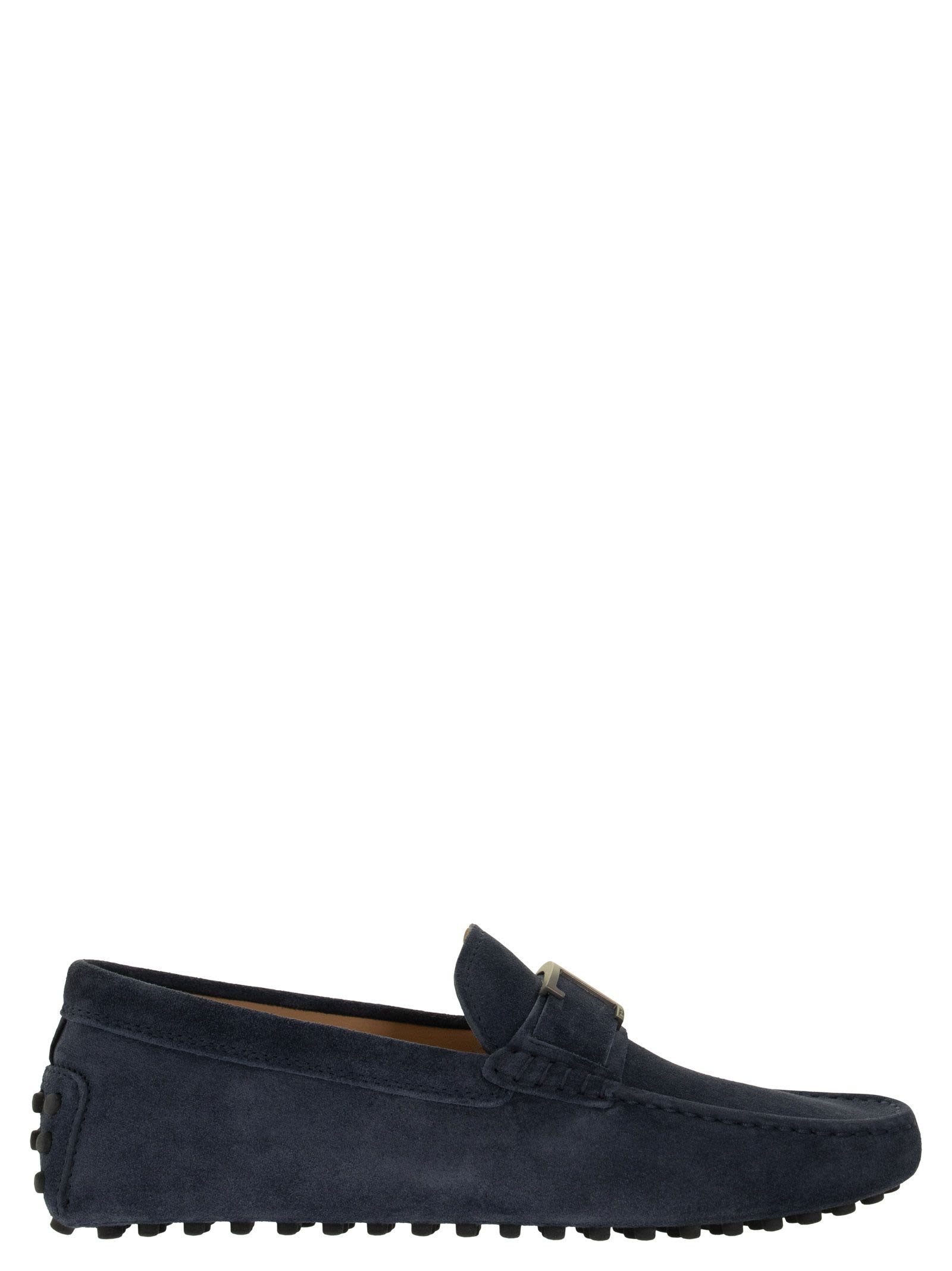 Tod's Suede Leather Moccasin Gommino