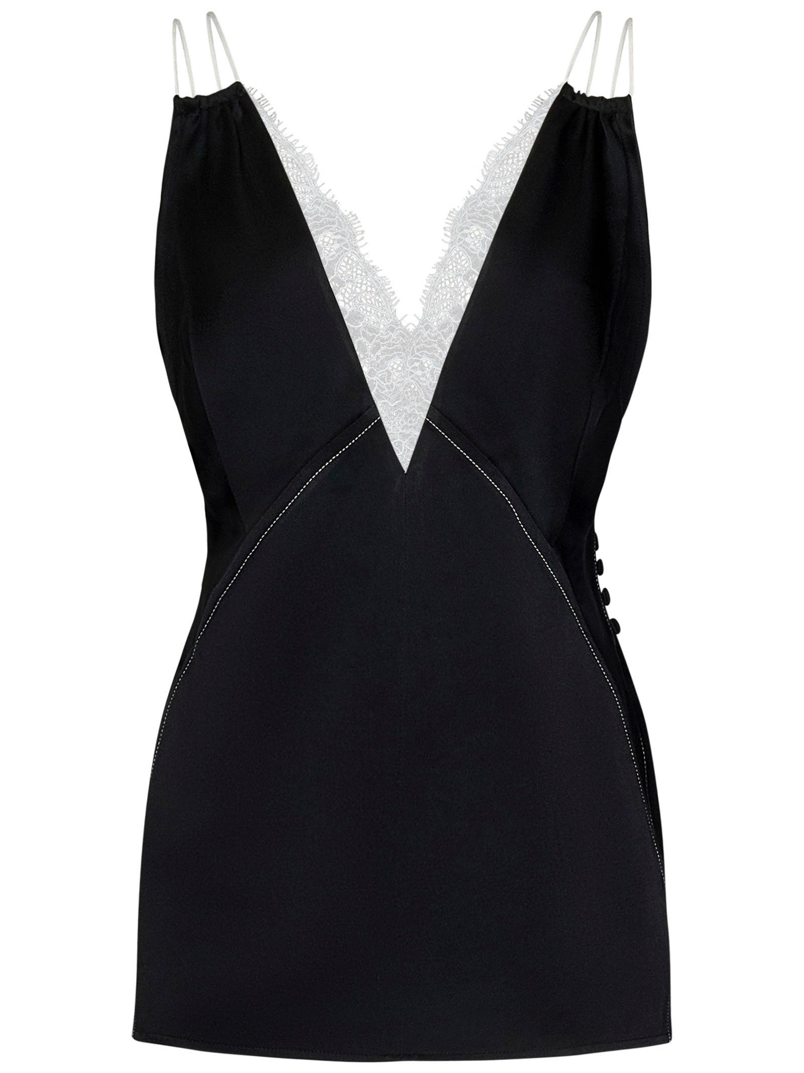 Shop Victoria Beckham Top In Black