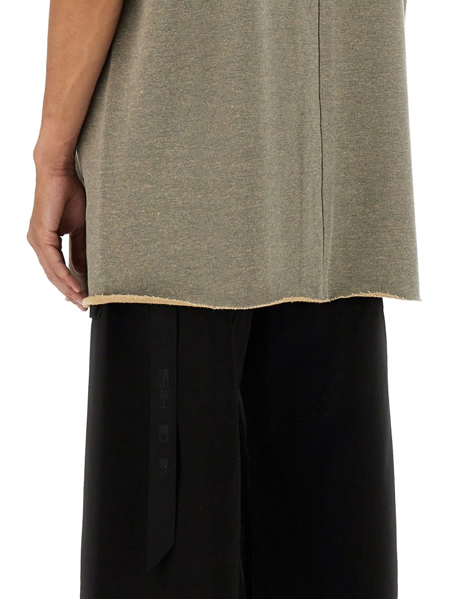 Drkshdw Tarp T Plush T-shirt In Neutral