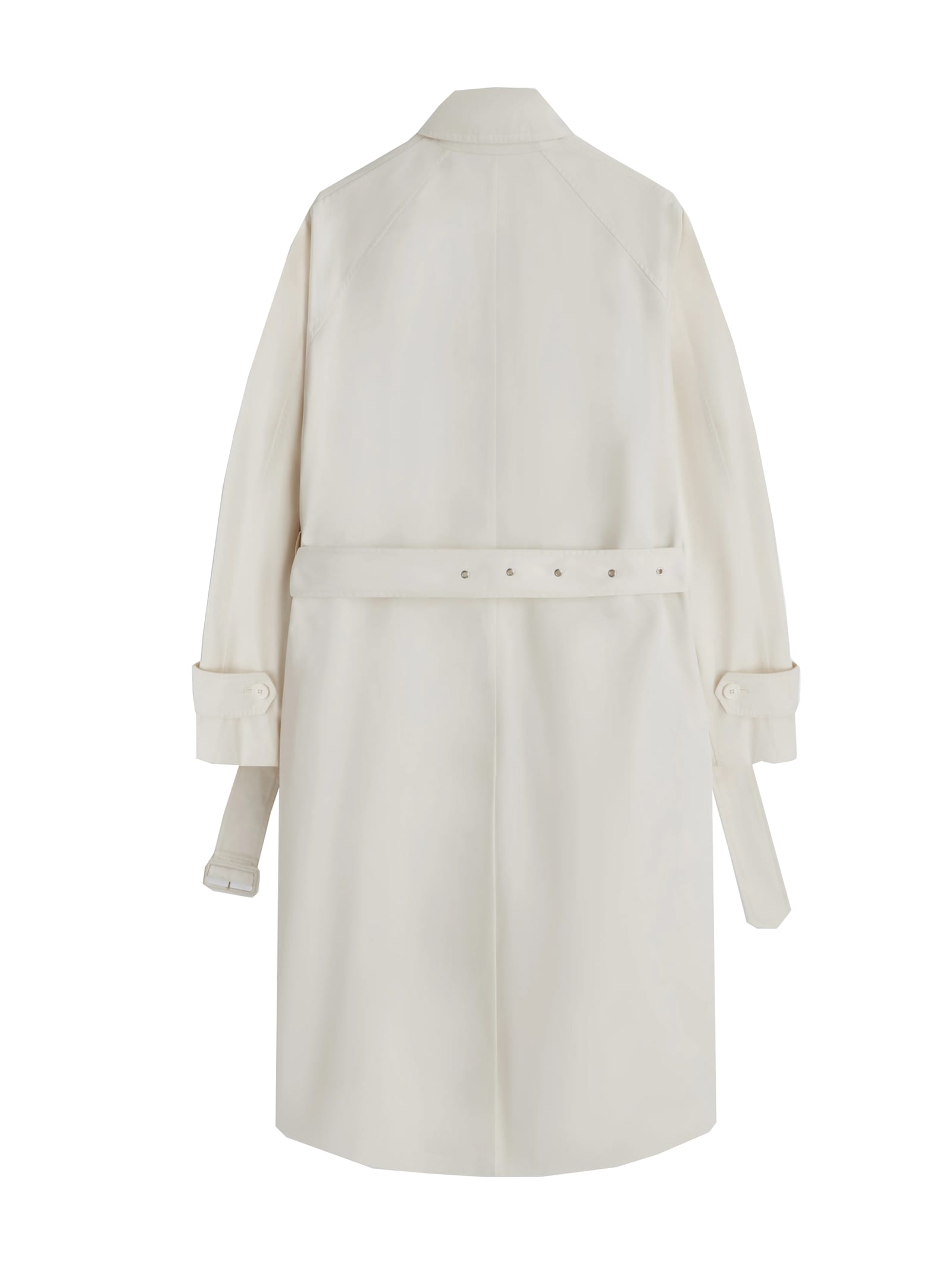 Phoebe Philo Oversized Car Coat In White