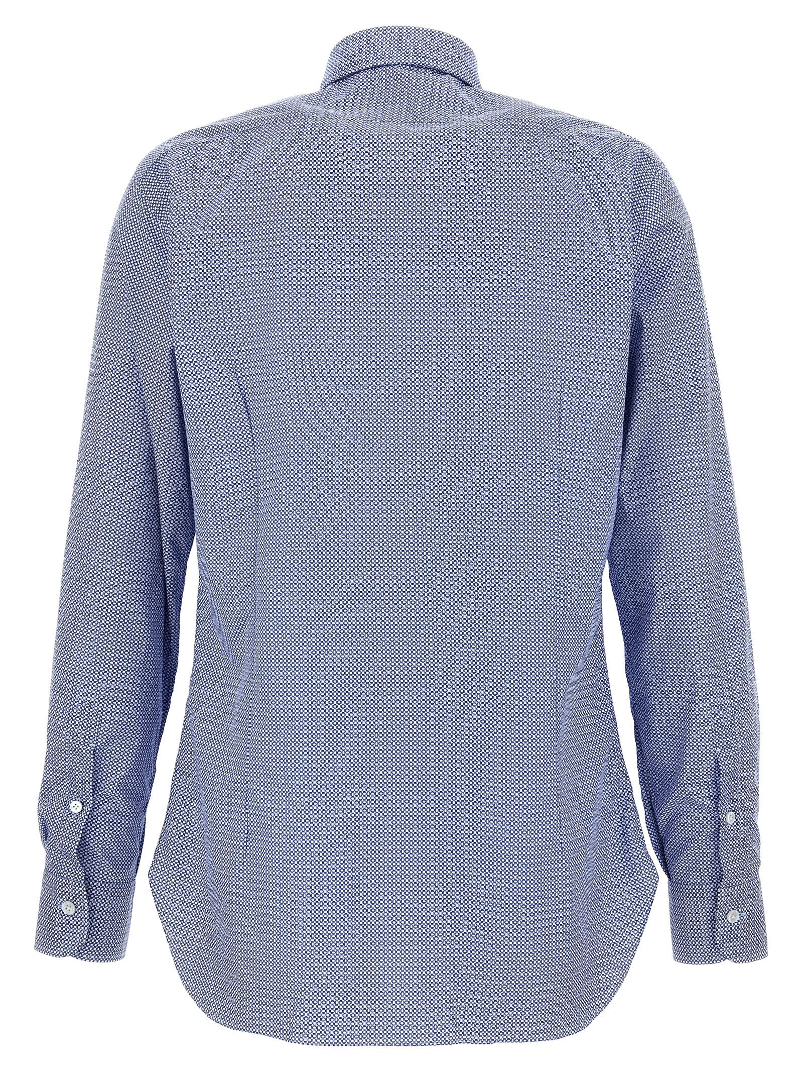 Barba Napoli Barba 'culto' Shirt In Light Blue