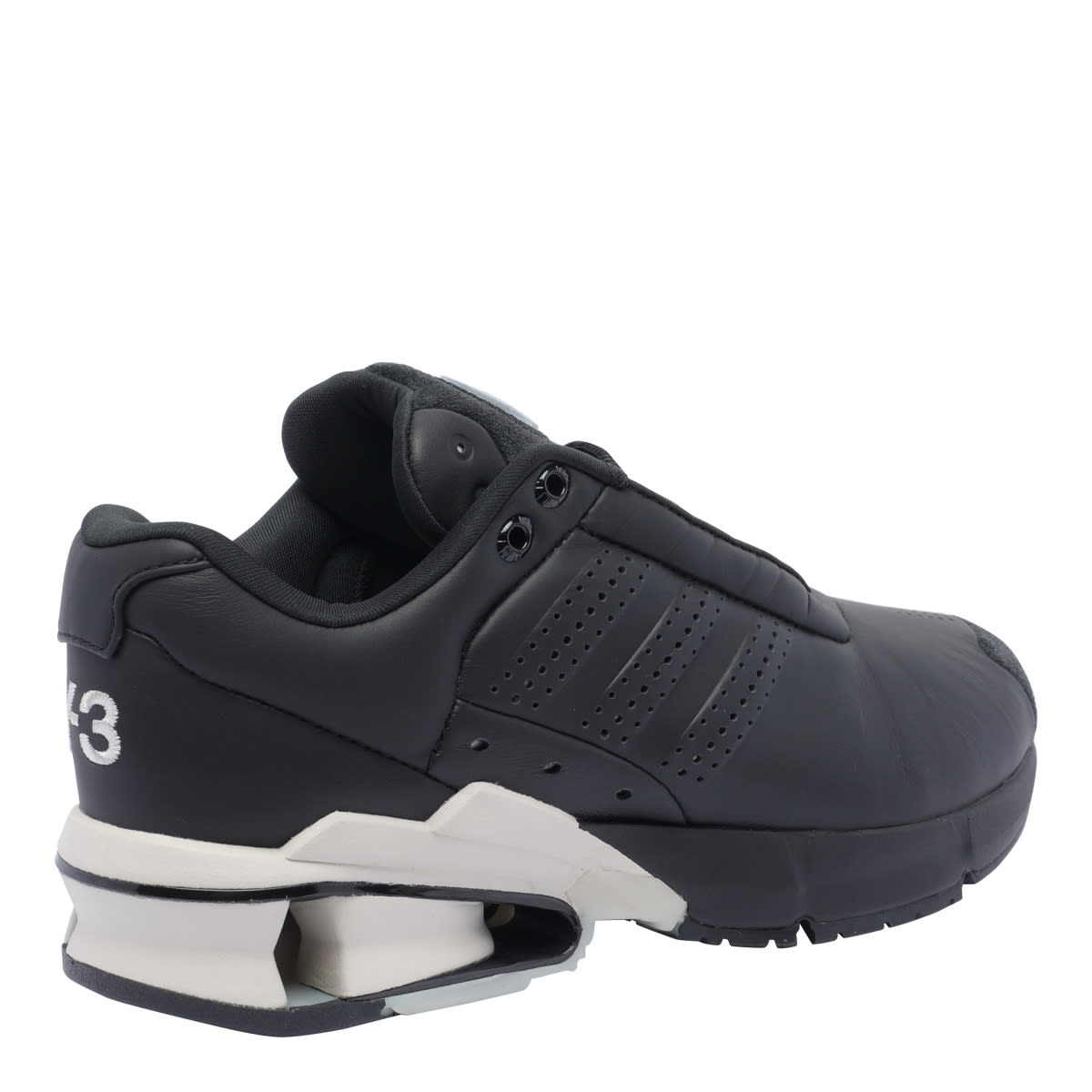 Shop Y-3 A3 Control Sneakers In Black