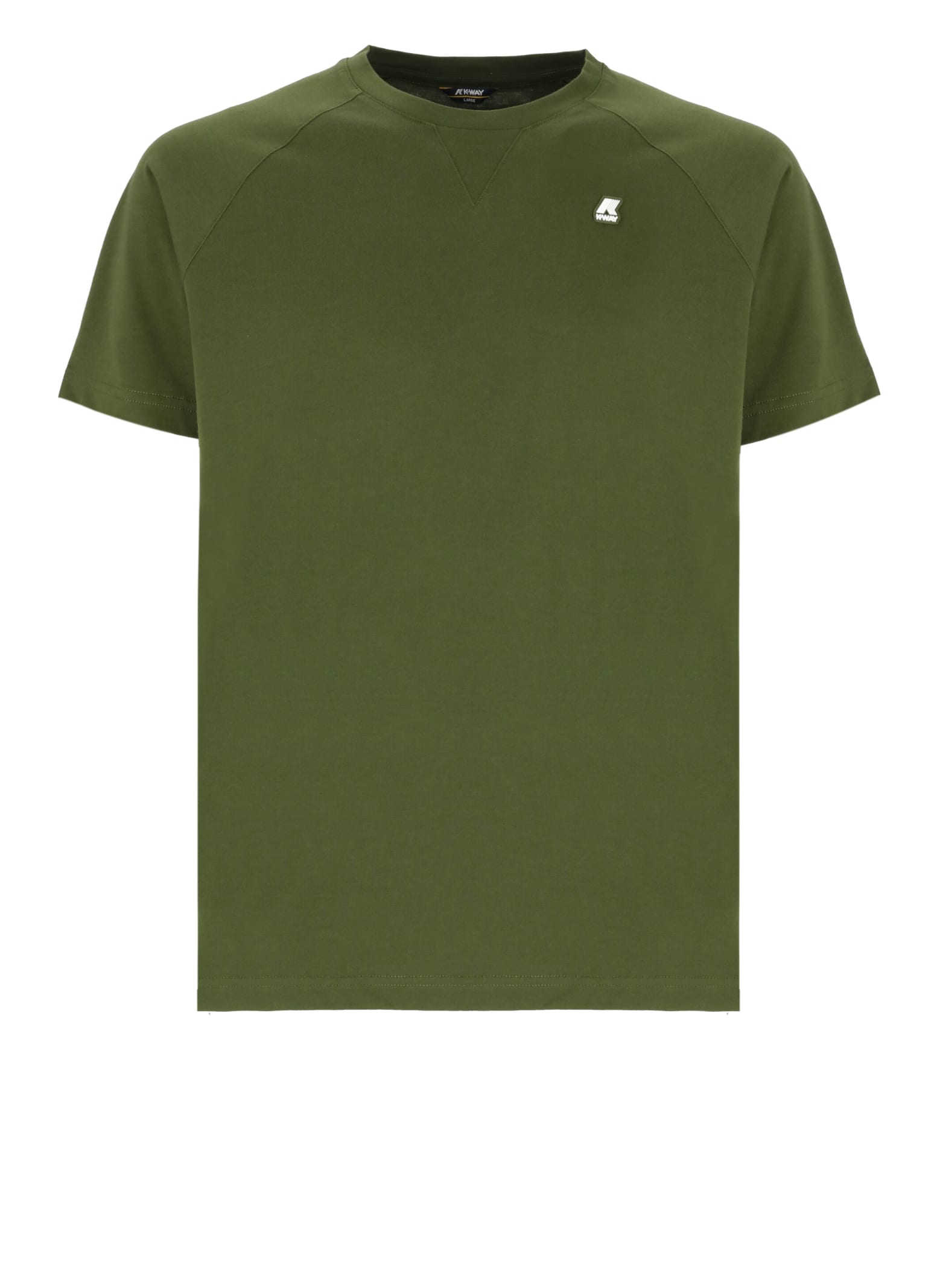 Shop K-way Edwing T-shirt In Green