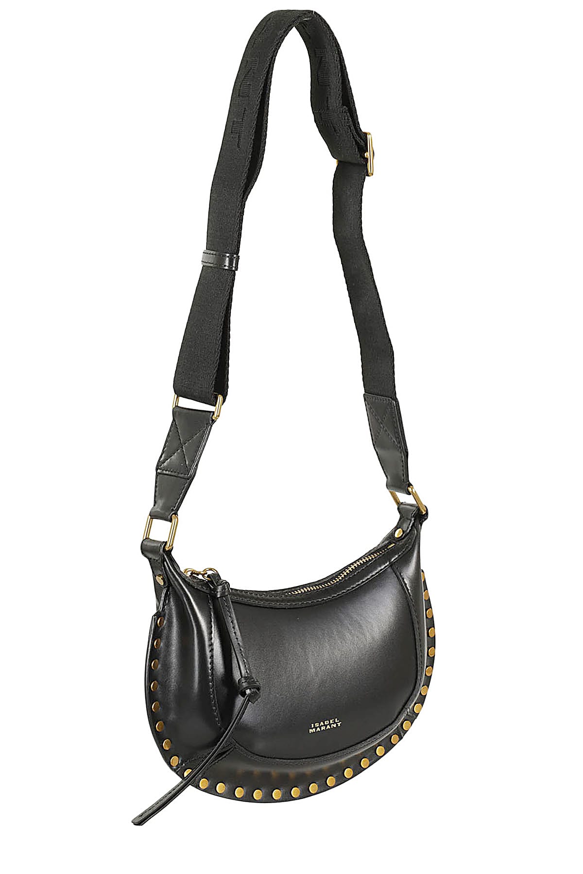 Shop Isabel Marant Mini Moon In Bk Black