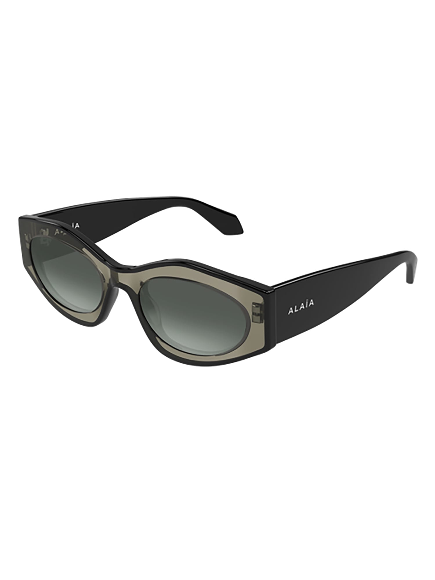 Alaïa Aa0093s Sunglasses In Green