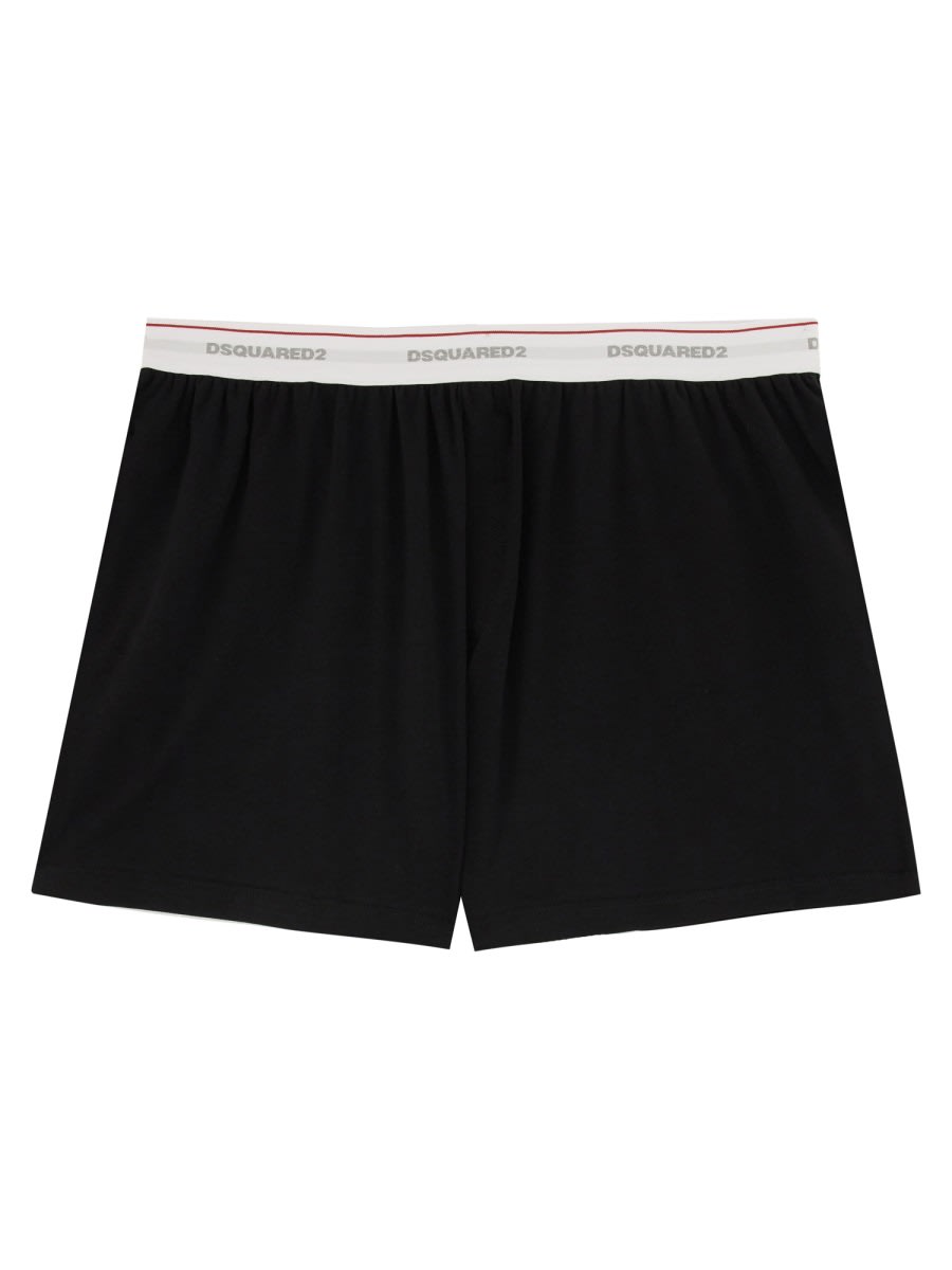 DSQUARED2 COLOR BLOCK BOXER SHORTS