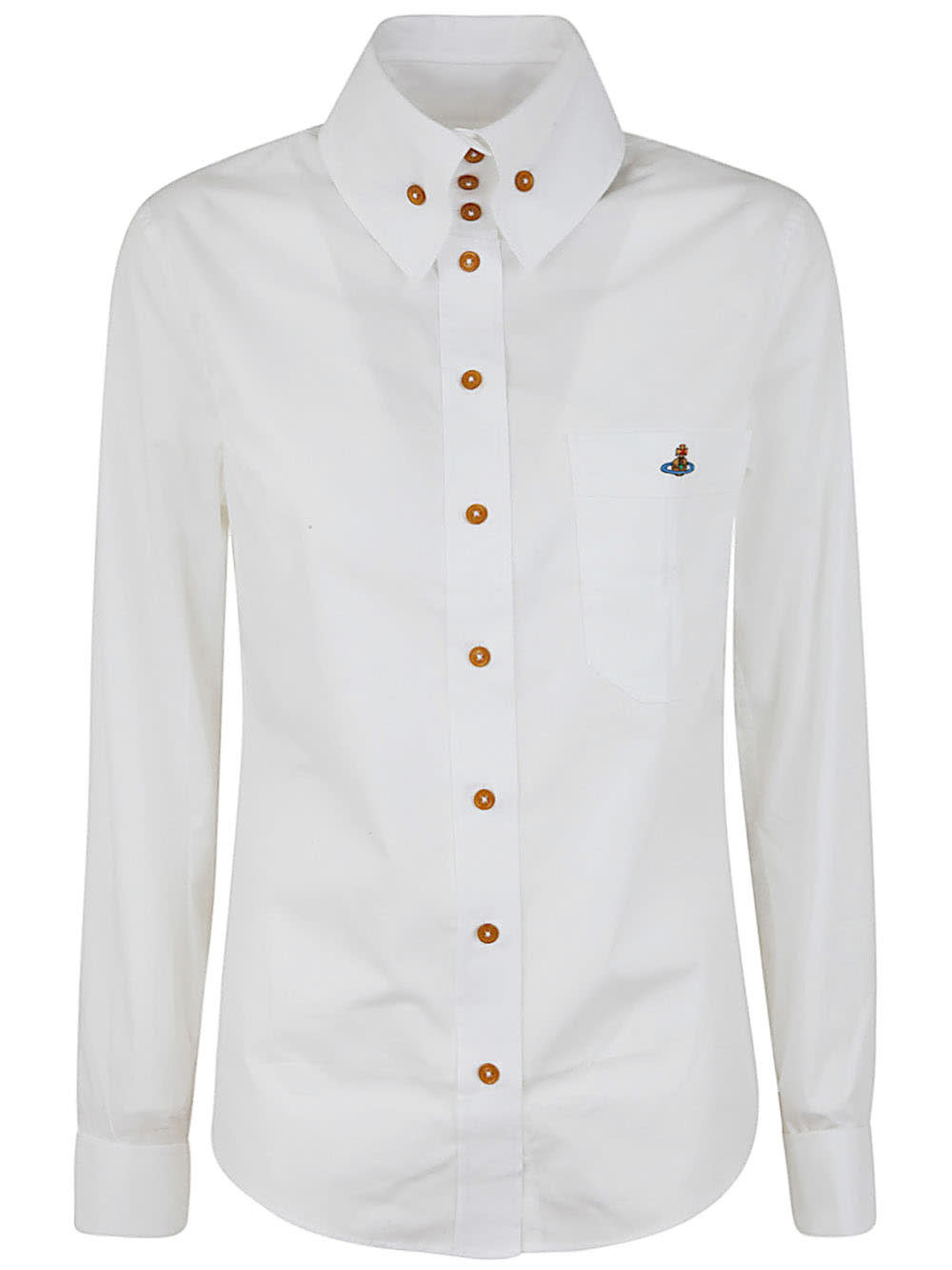Shop Vivienne Westwood Classic Krall Shirt In Bs White