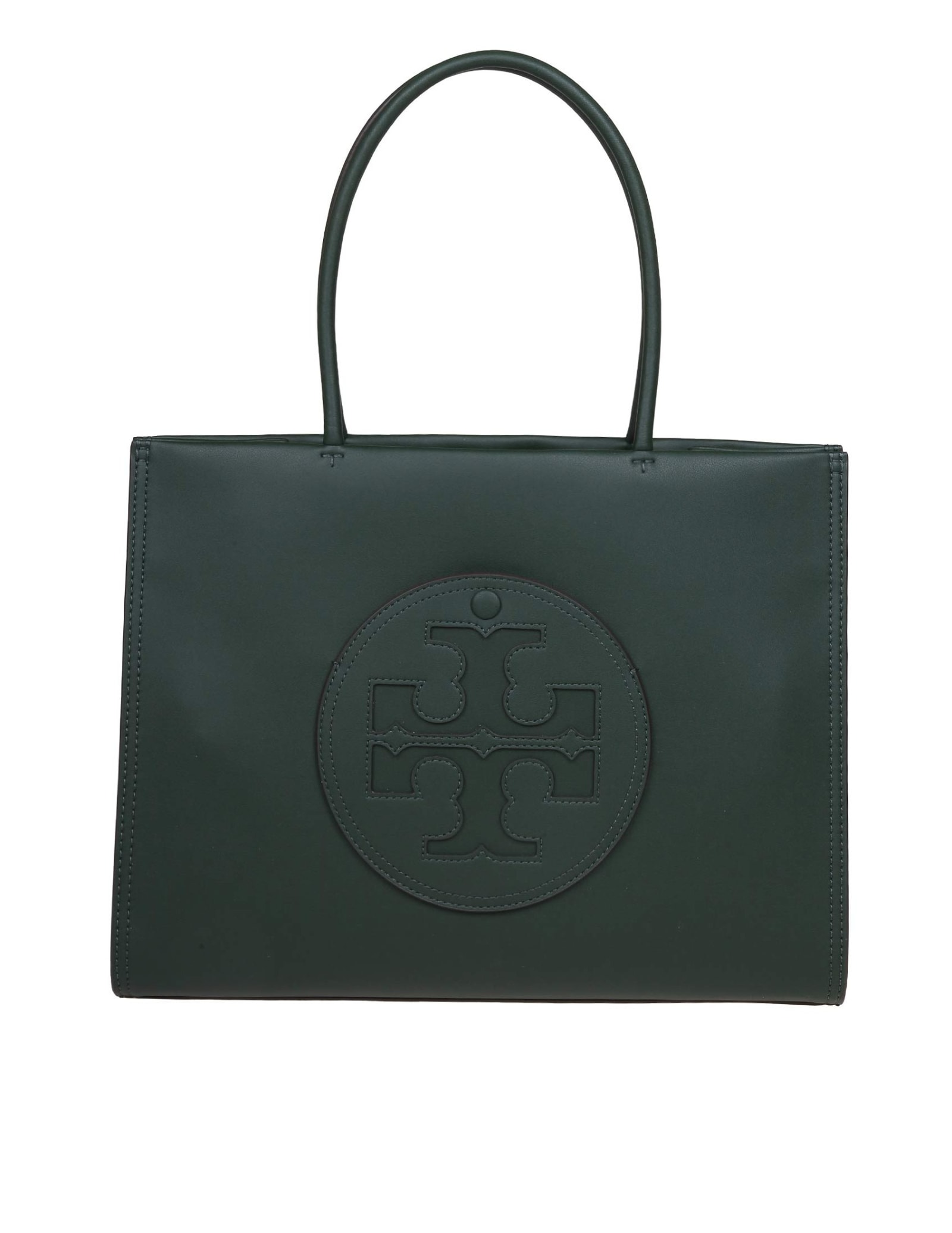 Shop Tory Burch Small Eco Ella Shopping Bag Color Green