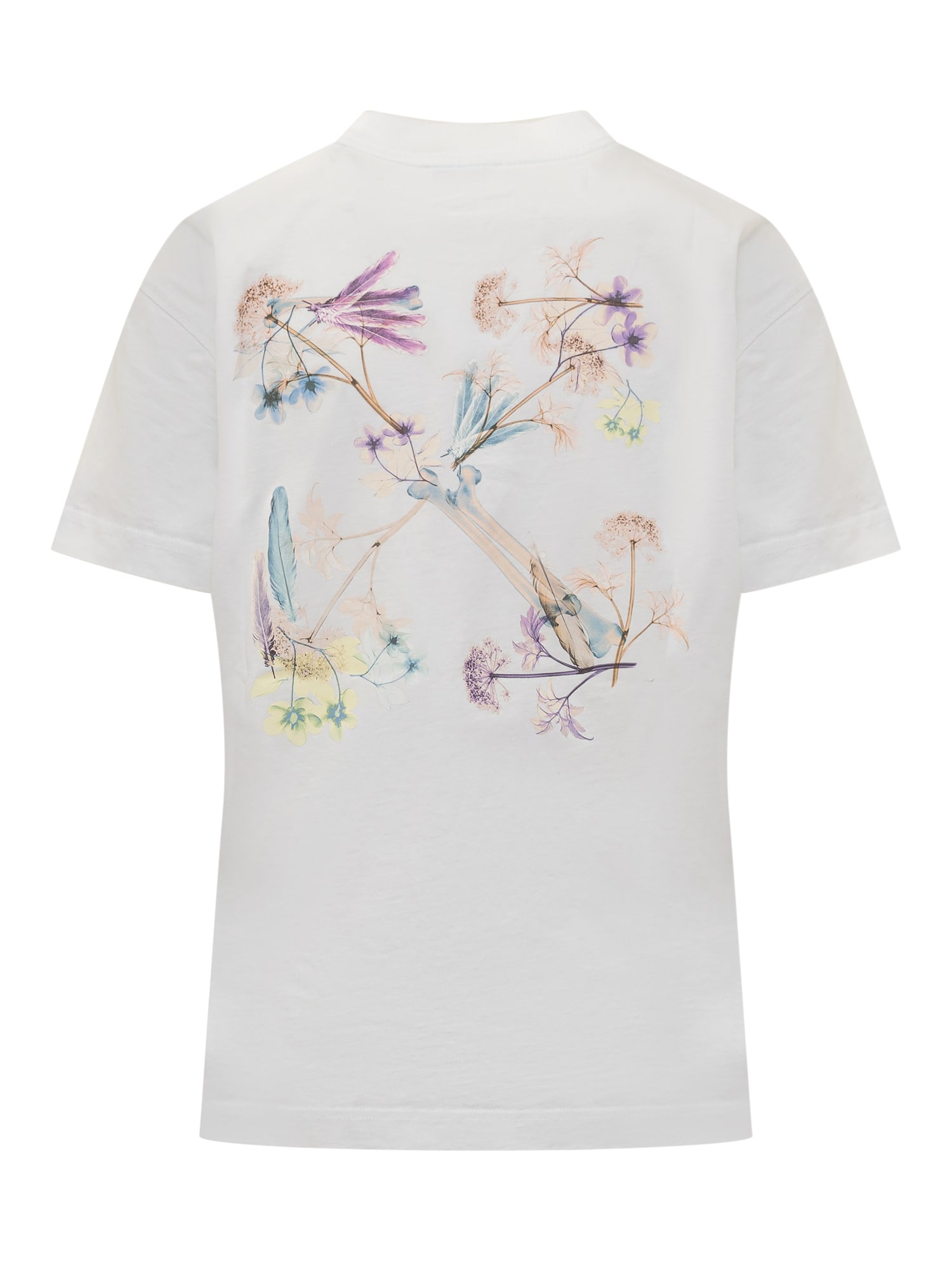 Shop Off-white Xray Arrow T-shirt In White Multicolor