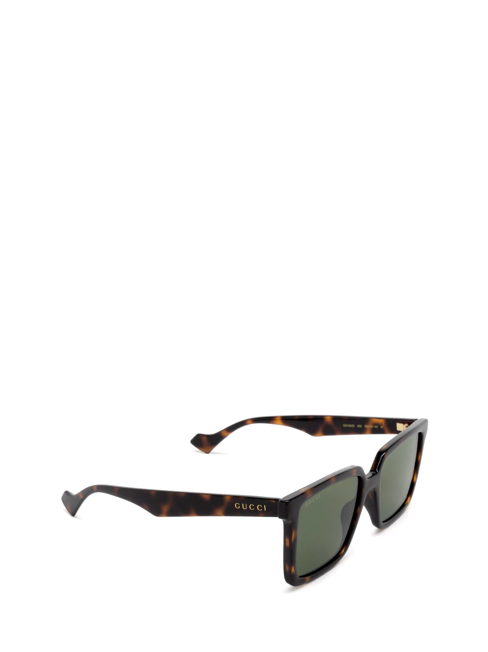Shop Gucci Gg1540s Havana Sunglasses