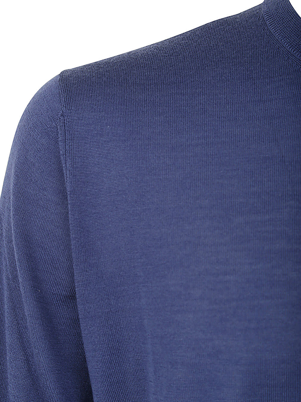 Shop Filippo De Laurentiis Long Sleeves Crew Neck Sweater In Royal