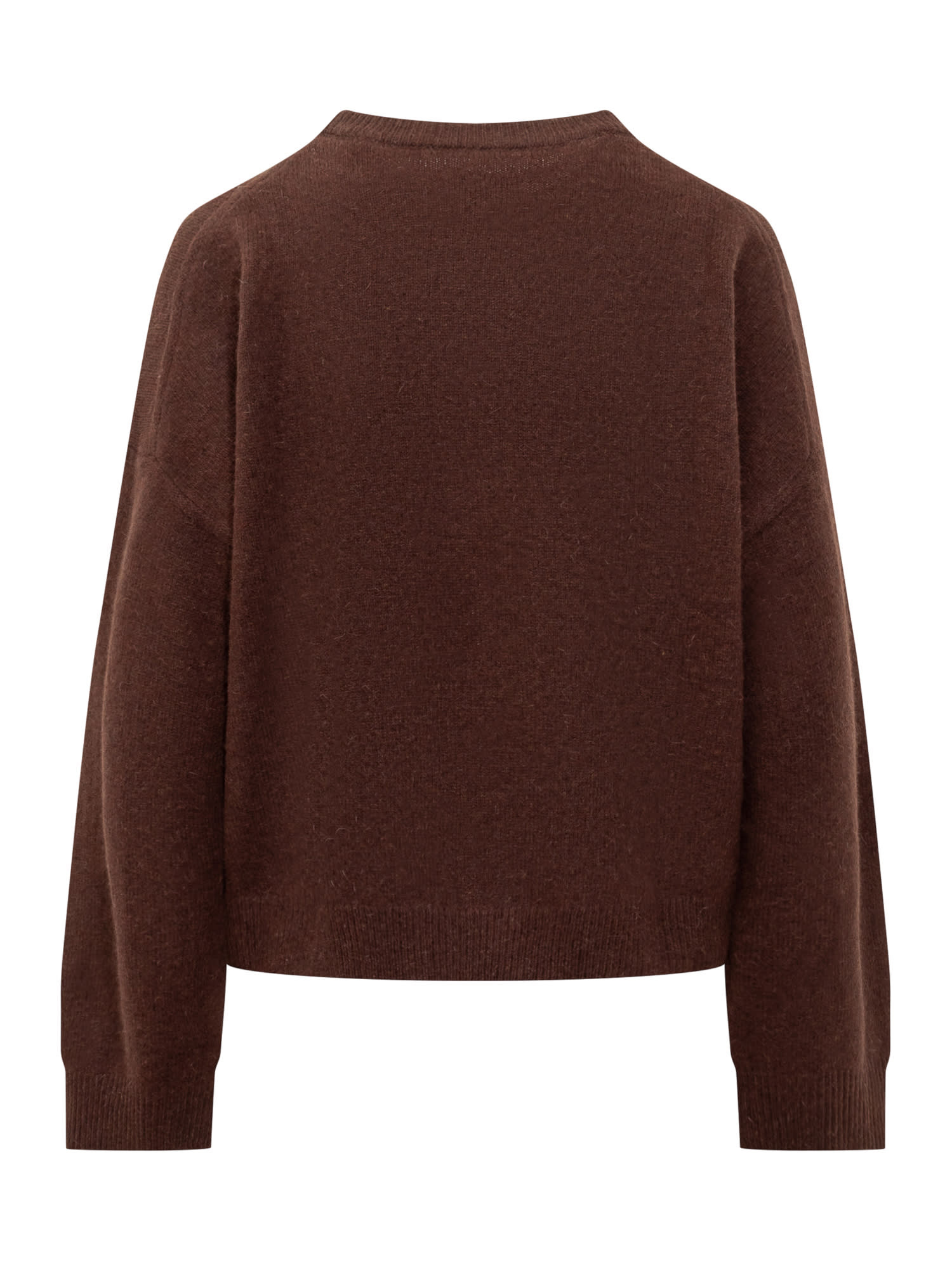 Shop Loulou Studio Sweater In Choco