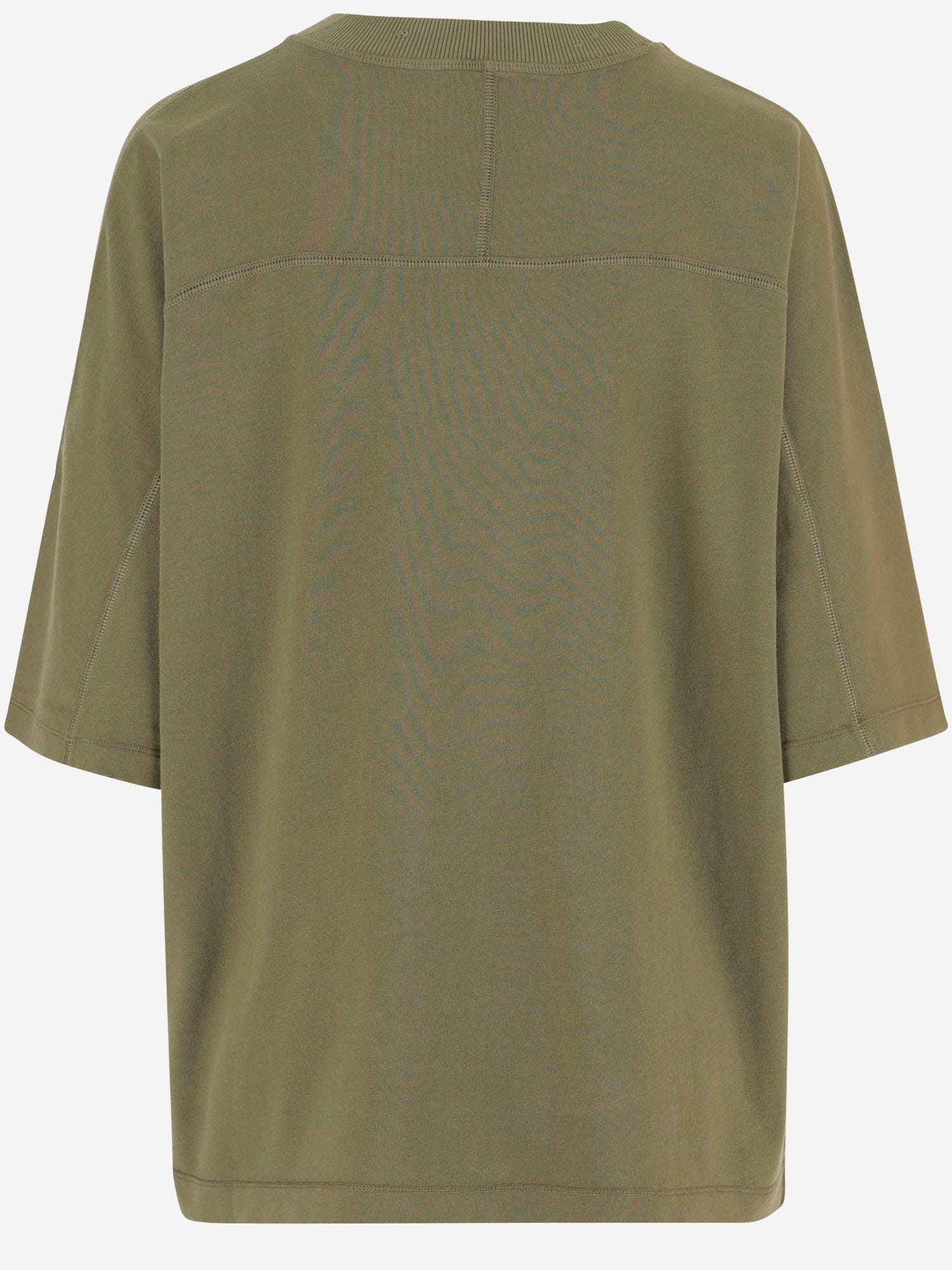 Dolce & Gabbana Cotton Jersey T-shirt In Green