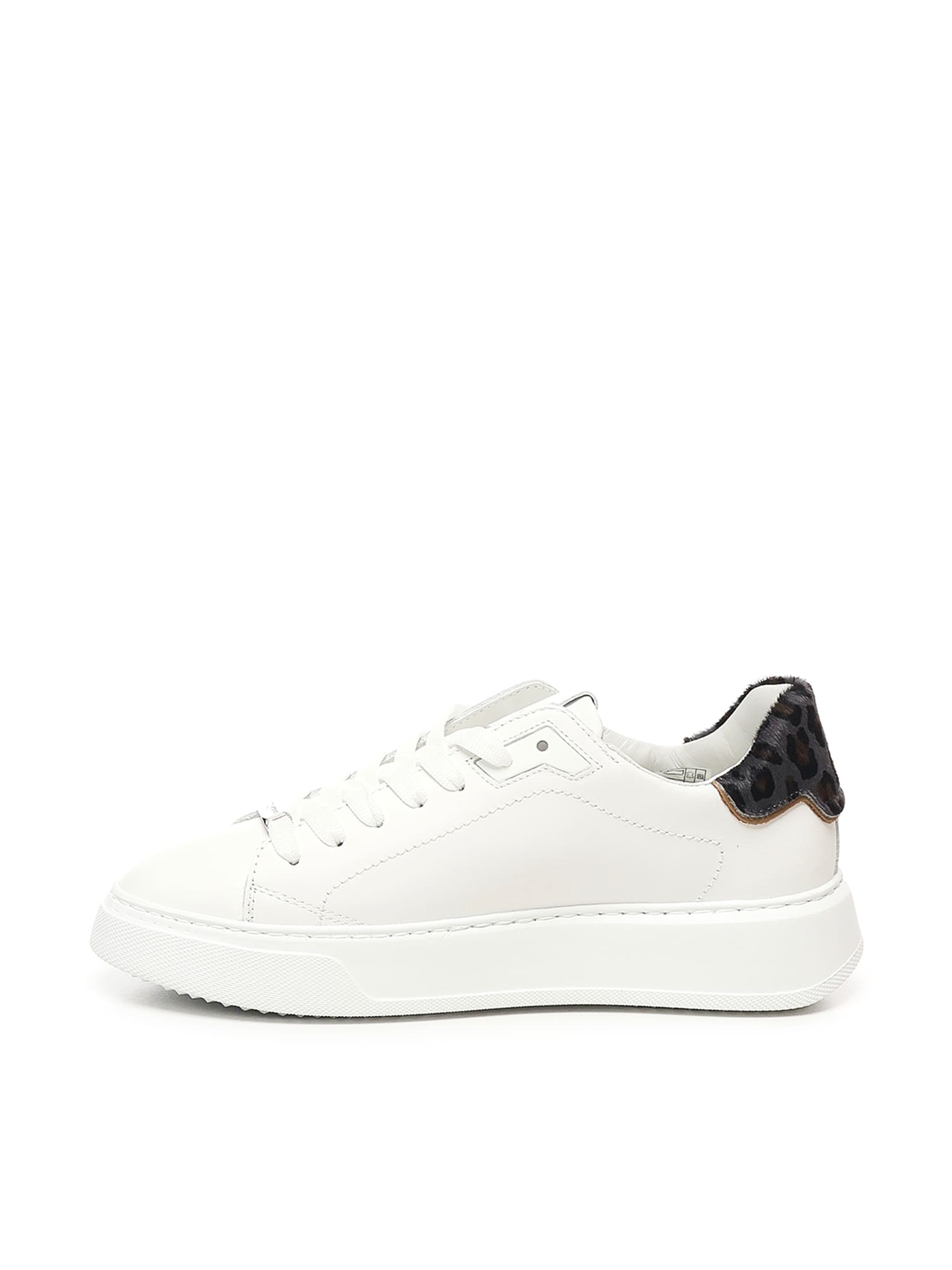 Philippe Model Temple Low Sneakers In White
