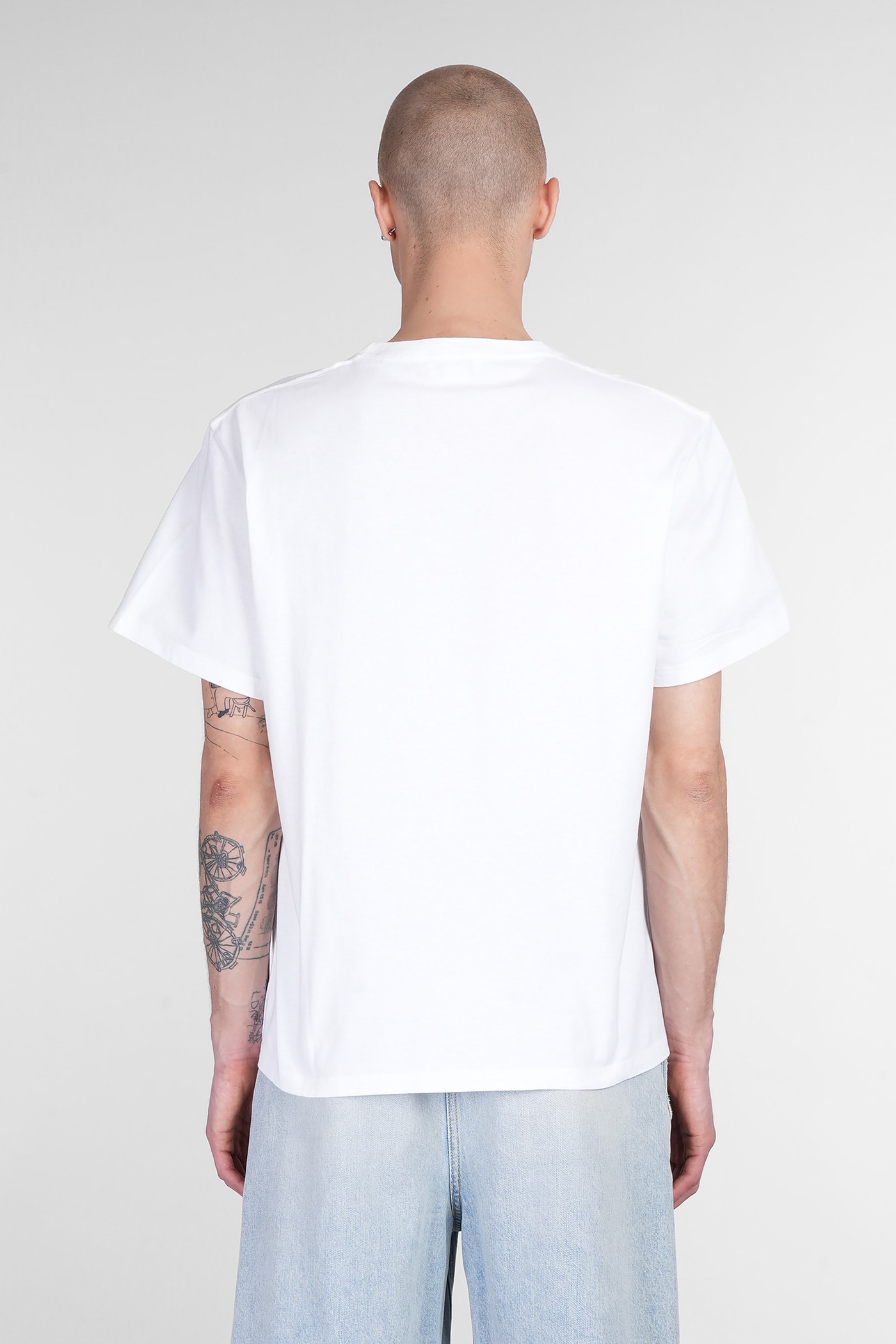 Alexander Mcqueen Embroidered Skull T-shirt