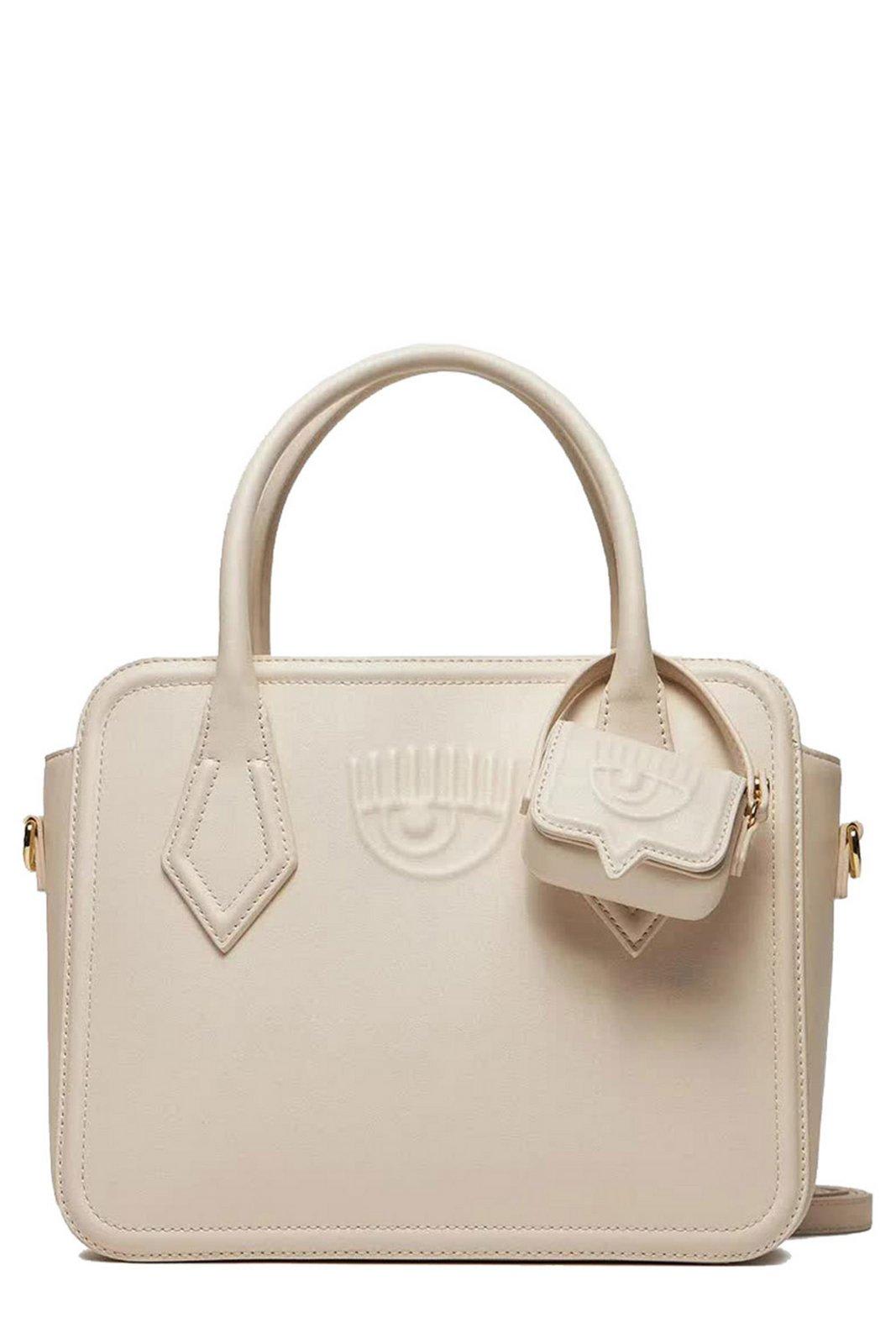 Logo Embossed Handbag