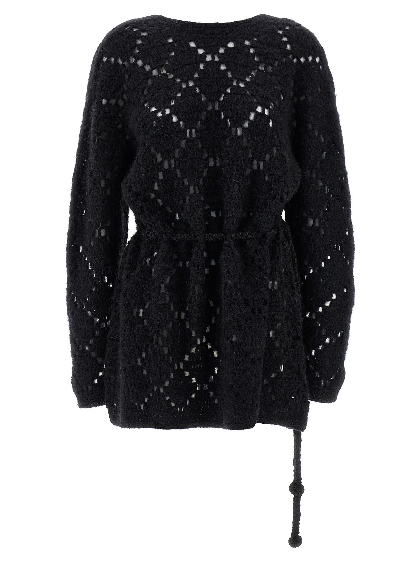Isabel Marant Merida Mini Dress In Black