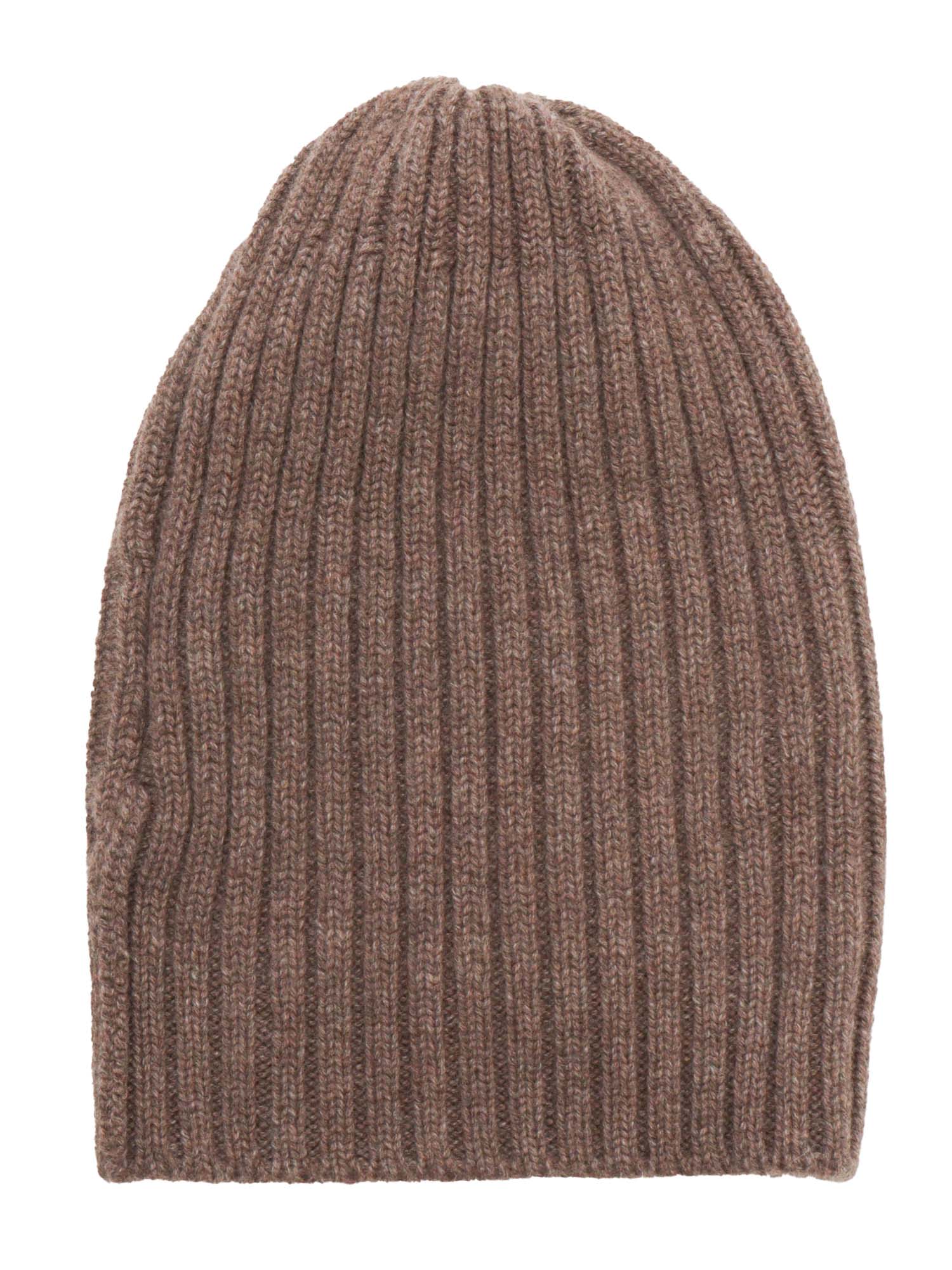 Shop Fedeli Beanie Knitted Man In Brown