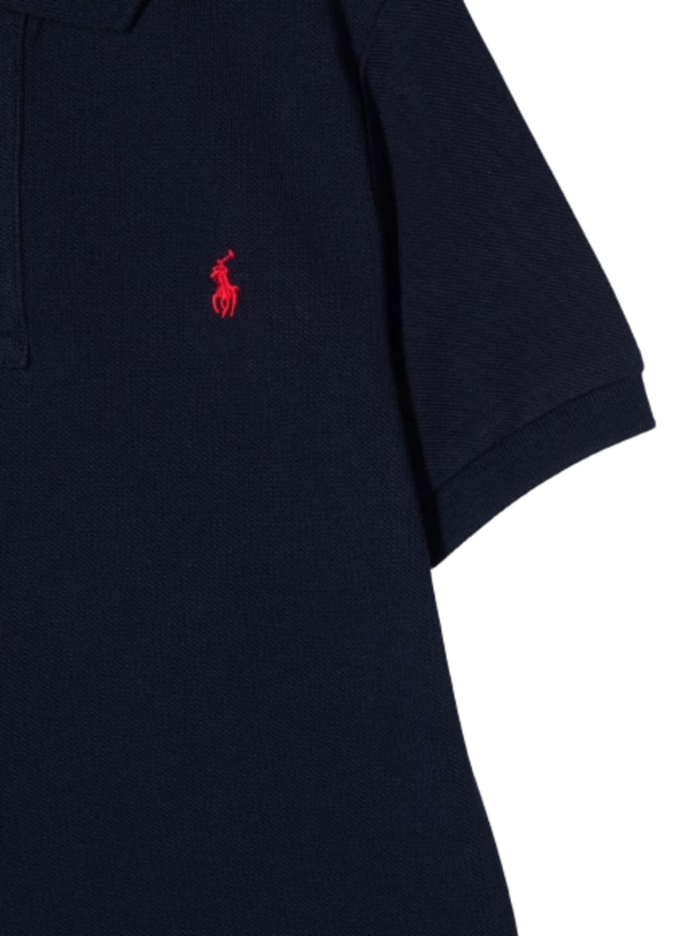 Polo Ralph Lauren Kids Boys Blue Cotton Piquet Polo Shirt In Blu