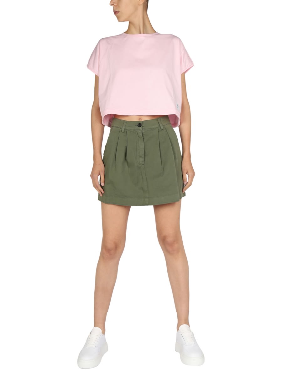 Shop Department Five Sweta Skirt In Military Green