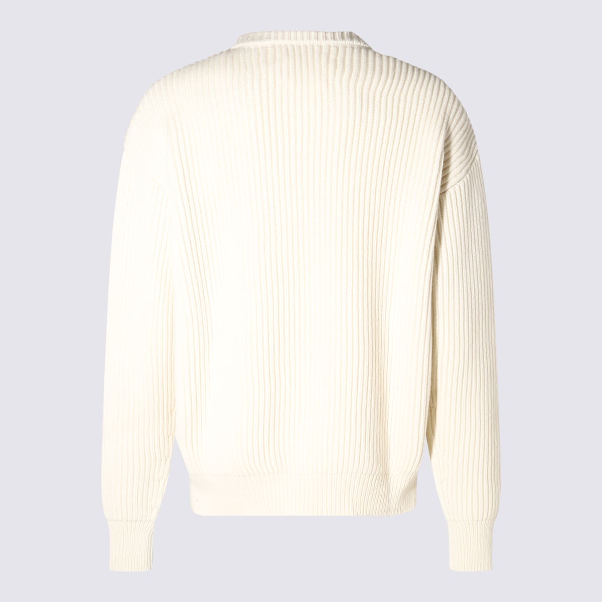 Shop Jil Sander White Cotton Knitwear