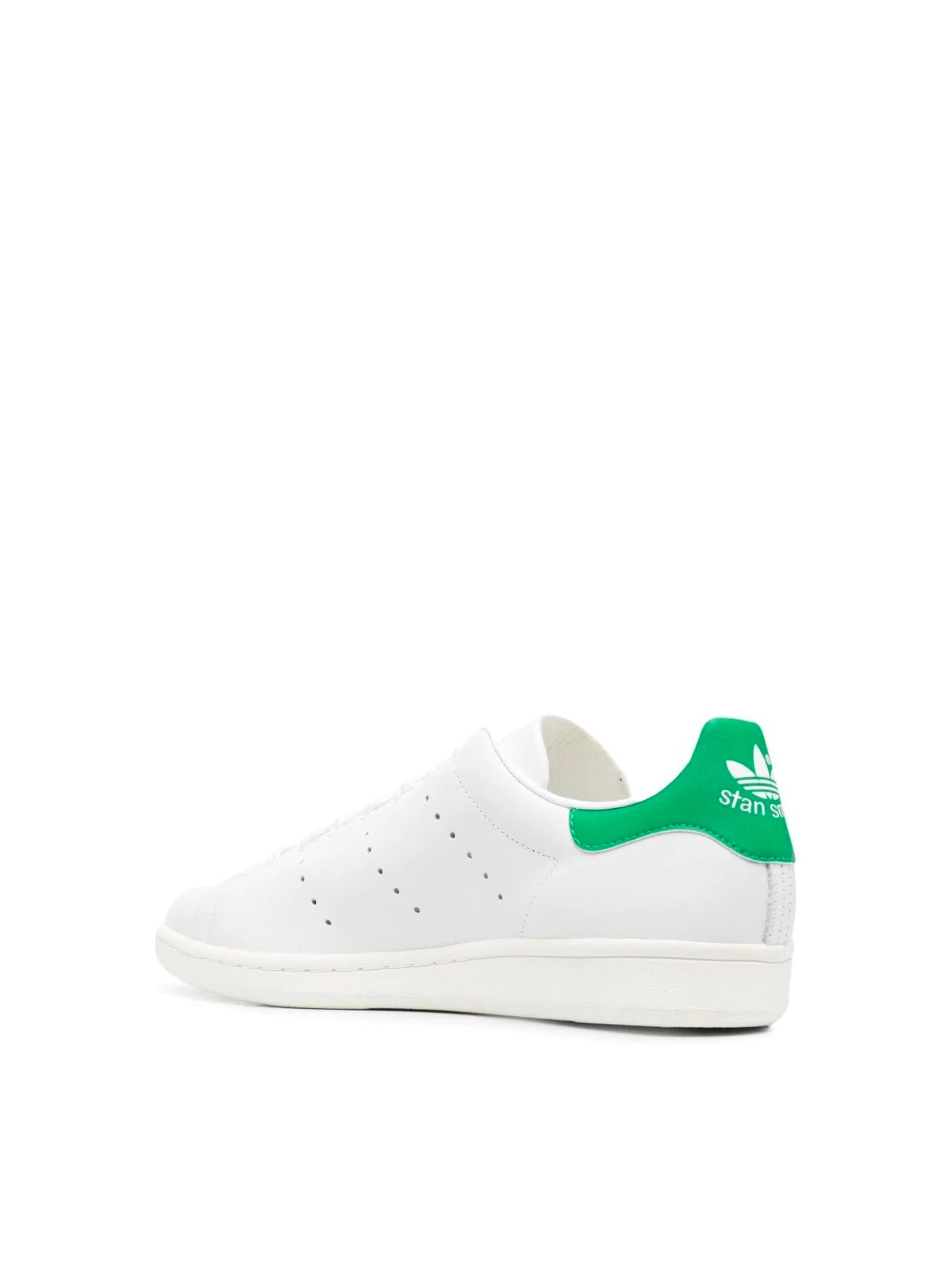 Shop Adidas Originals Stan Smith 80s Sneakers In Ftwwht Ftwwht Green