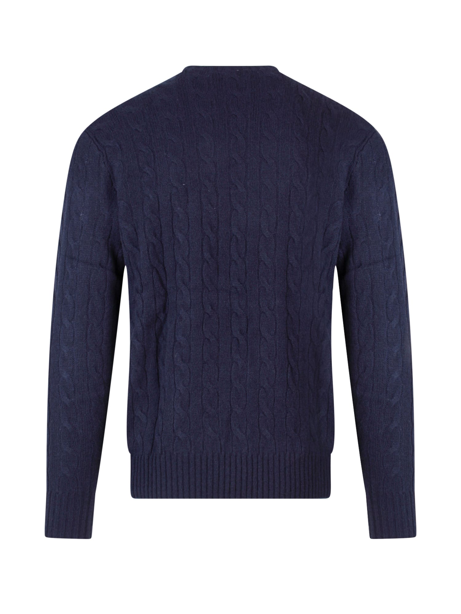 Shop Polo Ralph Lauren Sweater In Hunter Navy