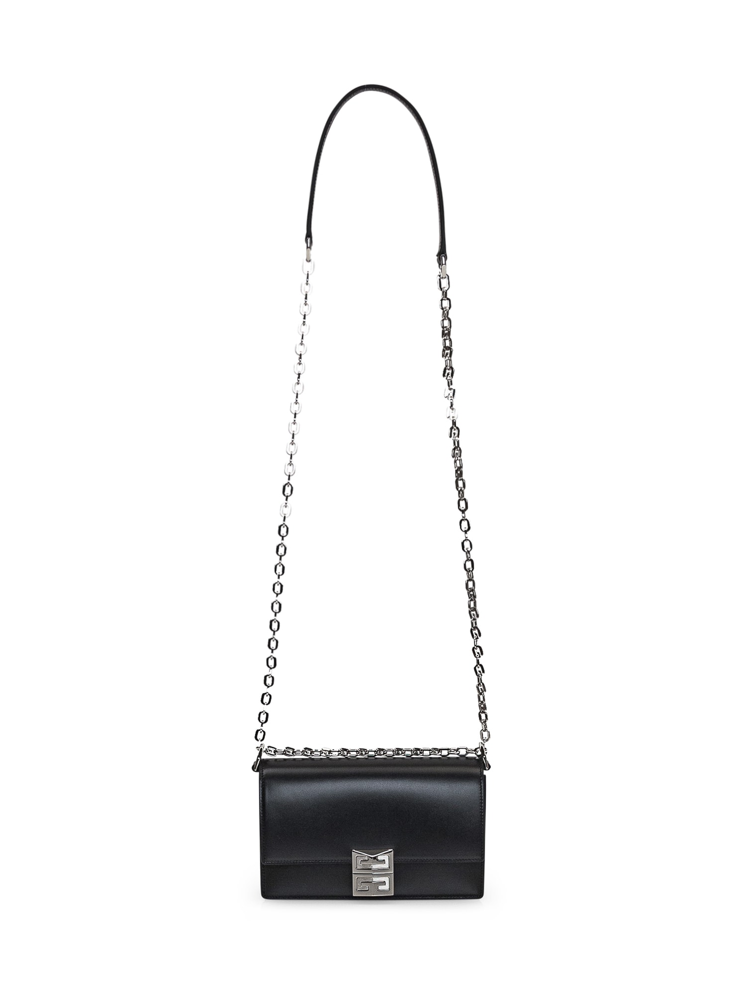 Shop Givenchy 4g Small Bag In Black
