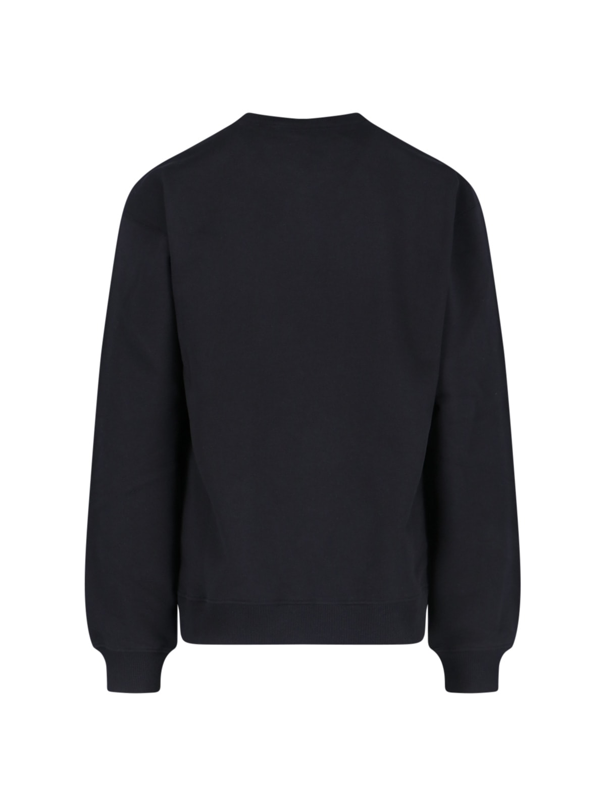 Shop Y/project Y Chrome Crew Neck Sweatshirt In Black