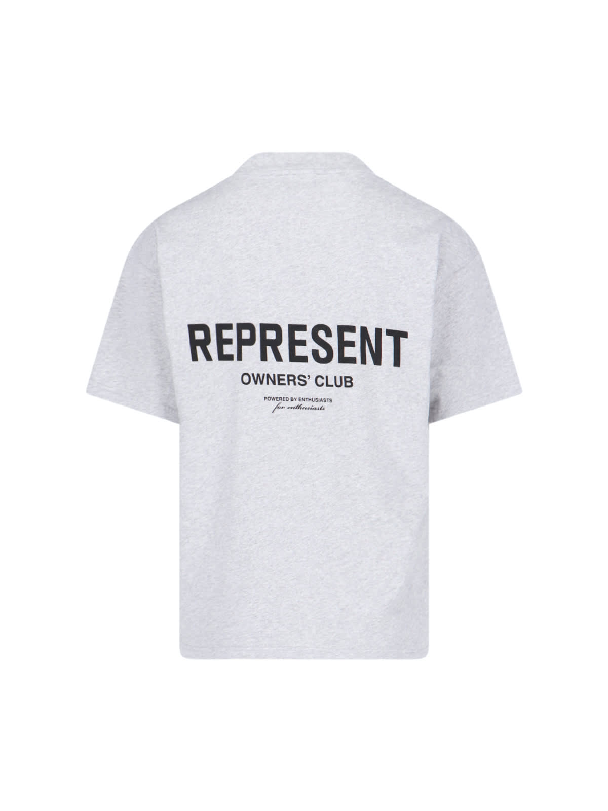Shop Represent Logo T-shirt In Gray