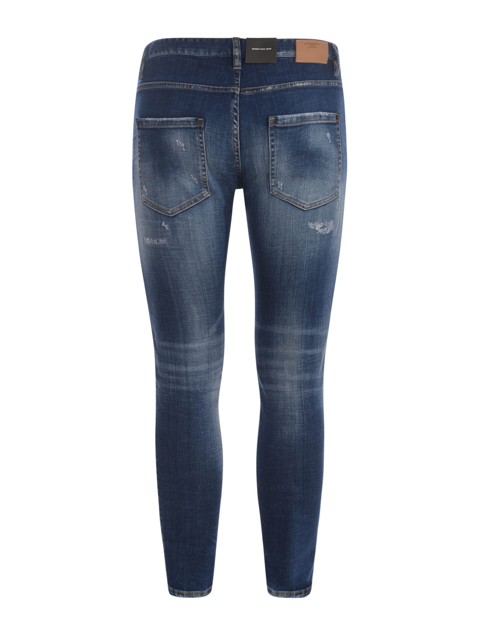 Shop Dsquared2 Jeans  Skinny Dan Jean In Denim Available Store Pompei