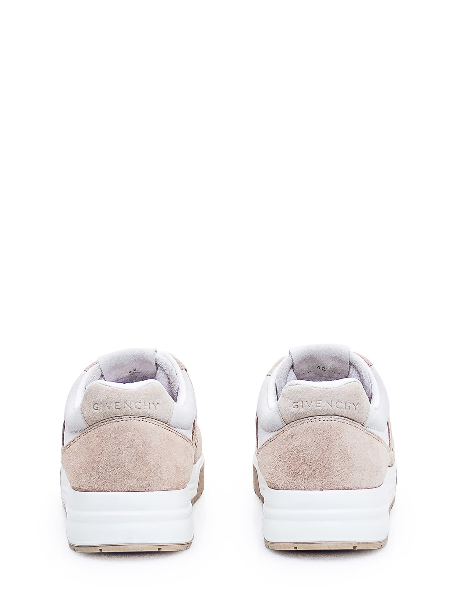 Shop Givenchy G4 Low-top Sneaker In Beige White