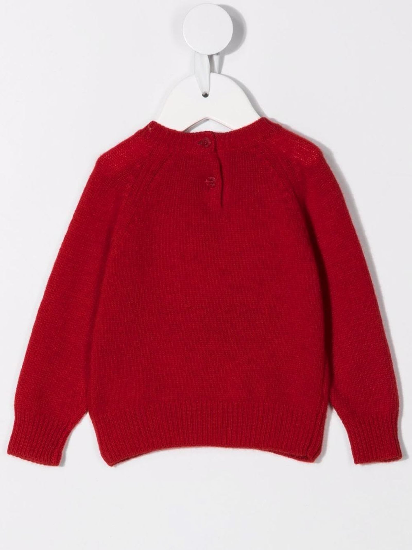 IL GUFO IL GUFO SWEATERS RED 