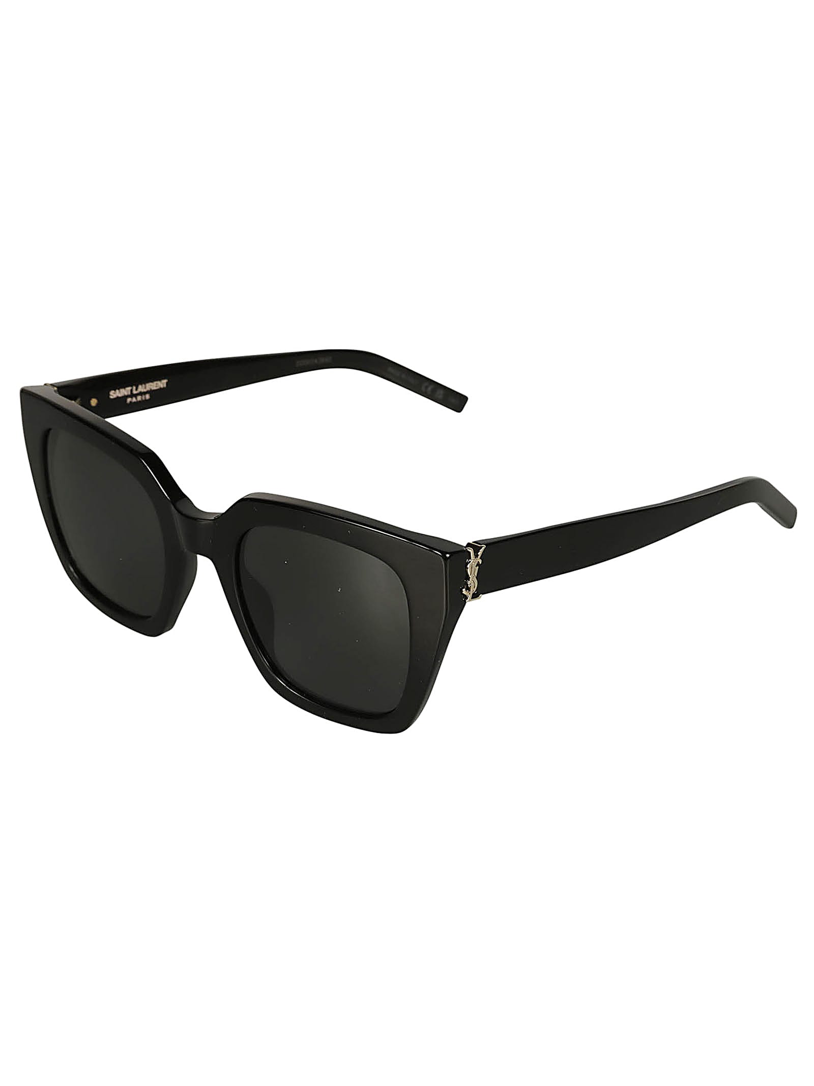 Saint Laurent Sl M143 Sunglasses In Black-black-black