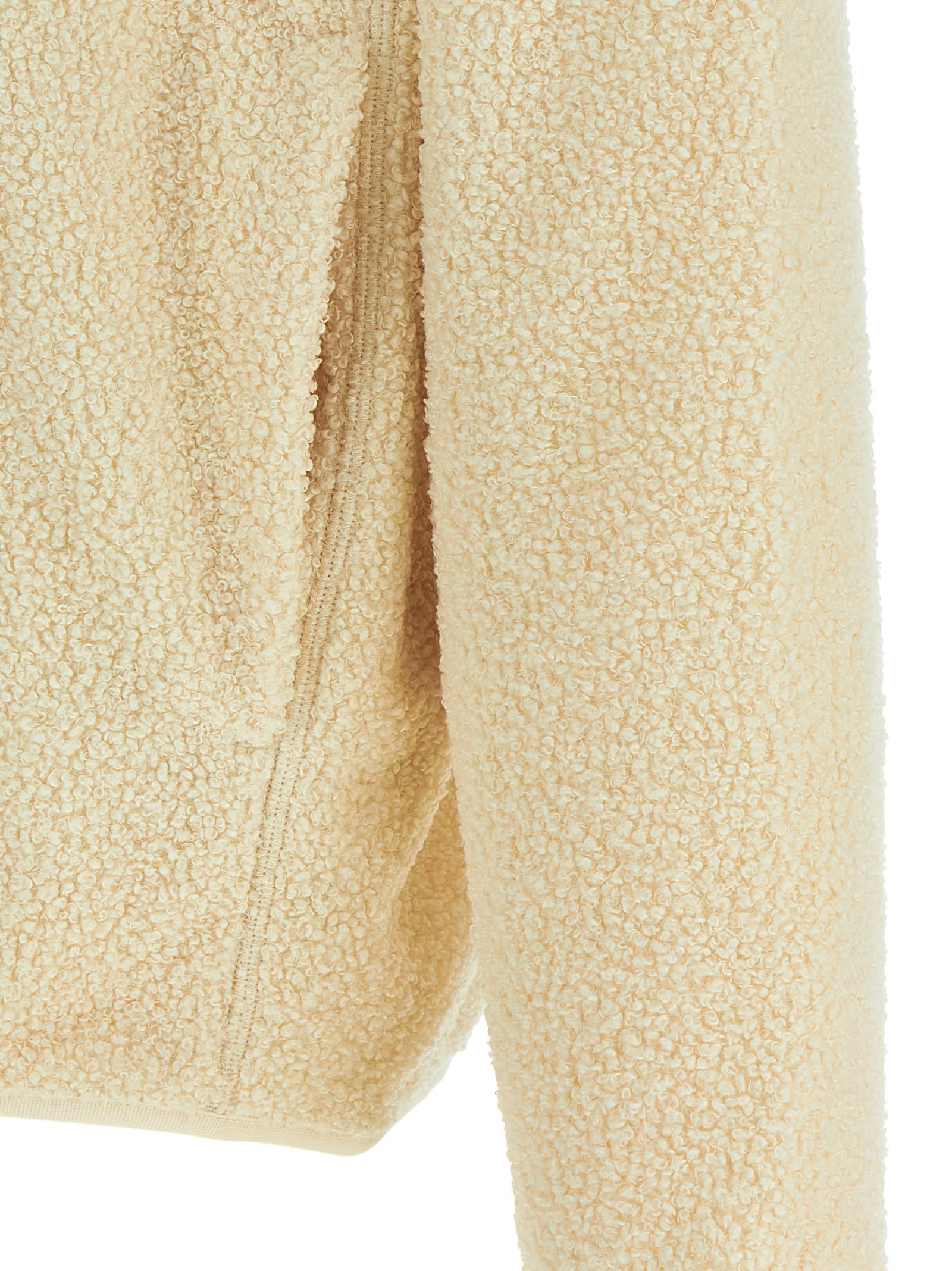 Lacoste Teddy Sweatshirt In Yellow