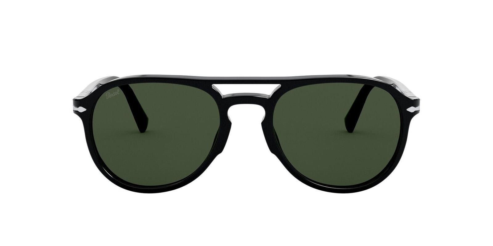 Shop Persol Aviator Frame Sunglasses In 95/31