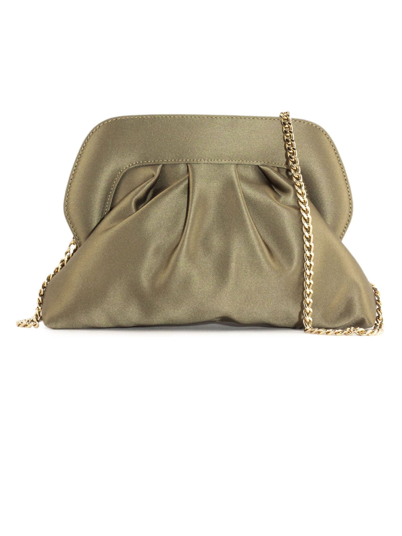 Green Satin Ophelia Bag