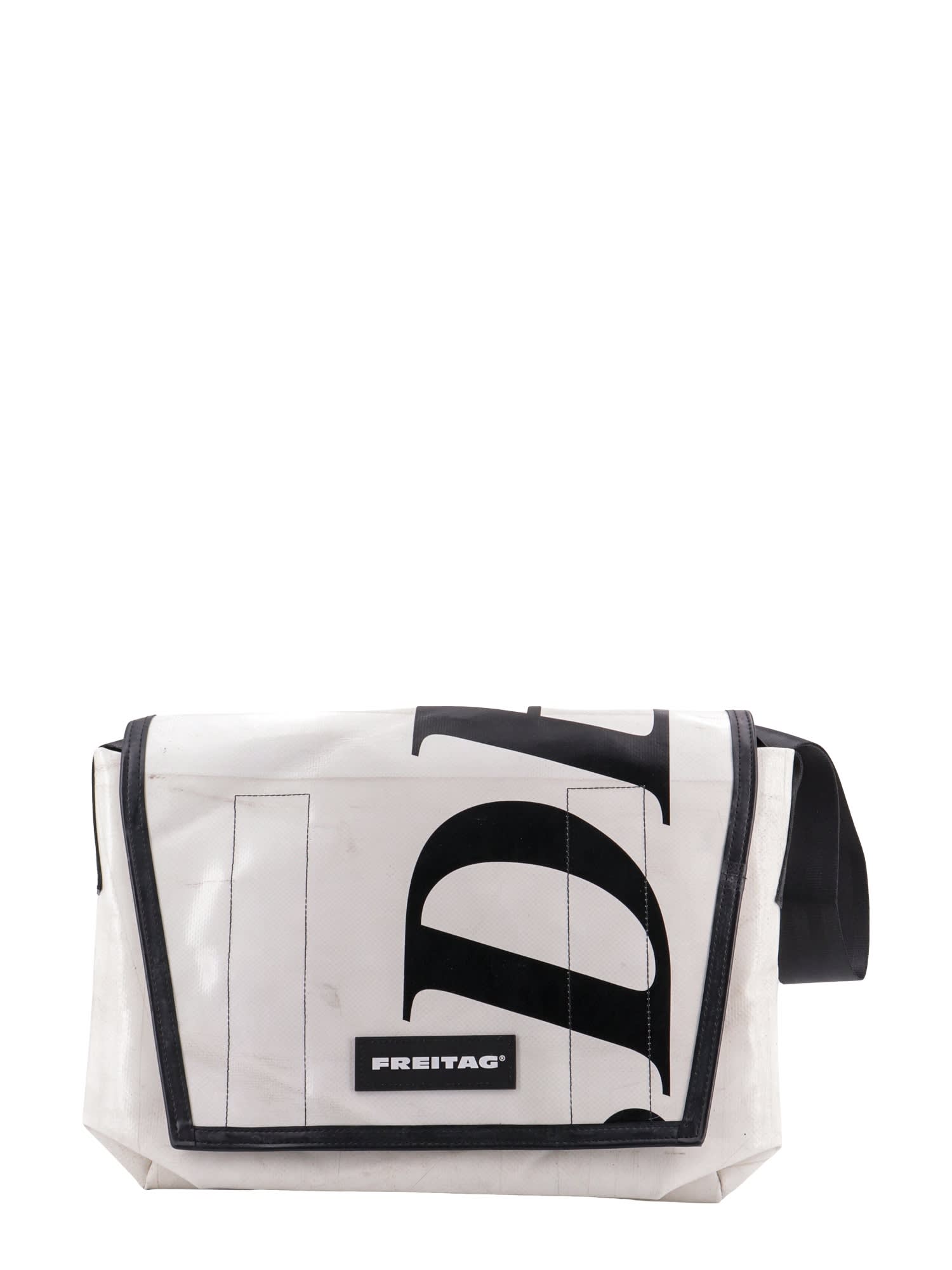 Freitag F14 Dexter Shoulder Bag In White | ModeSens