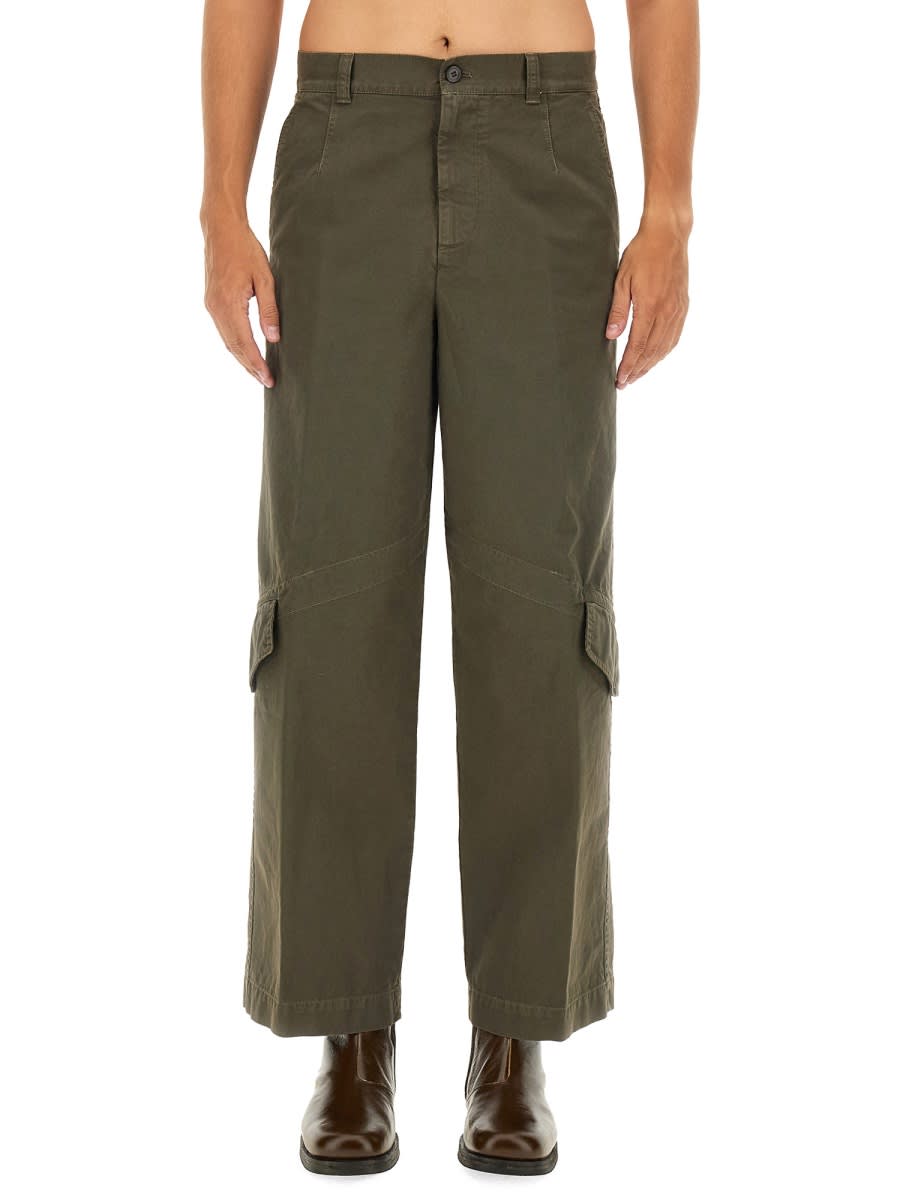 Shop Dries Van Noten Paxford Pants In Grey