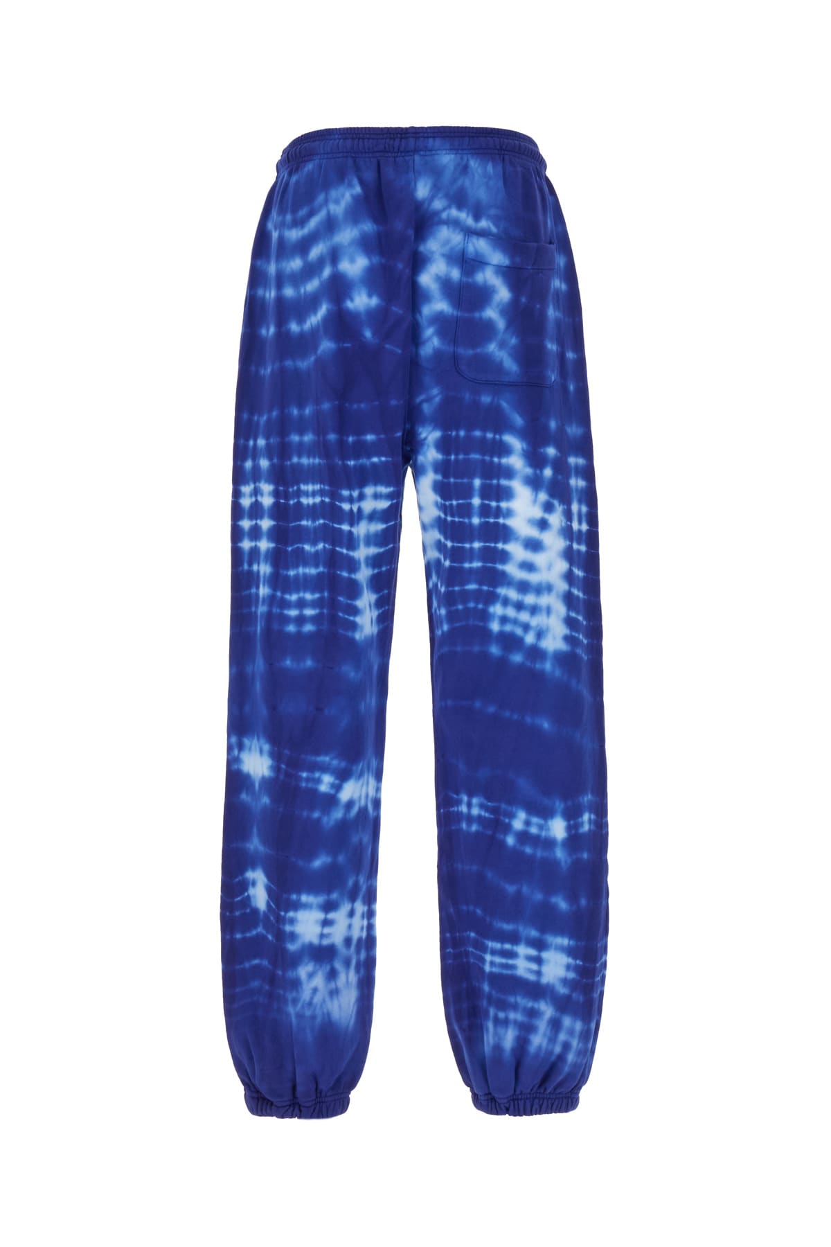 Shop Marcelo Burlon County Of Milan Multicolor Cotton Oversize Joggers In Blue White