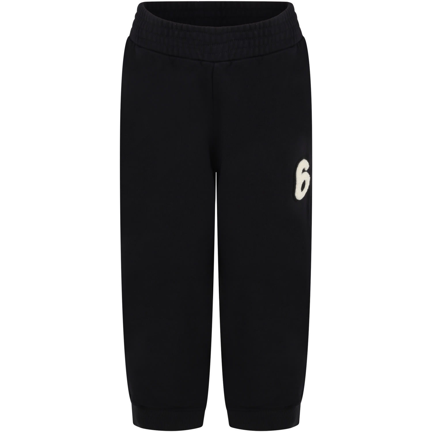 MM6 Maison Margiela Black Sweatpants For Boy