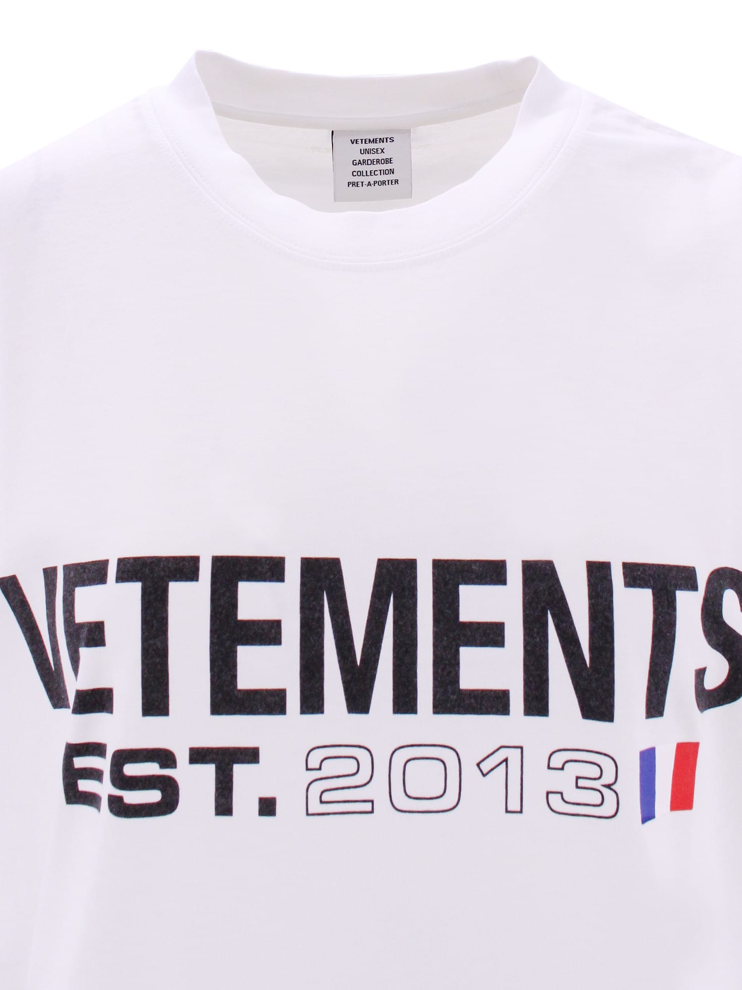 Shop Vetements T-shirt In White