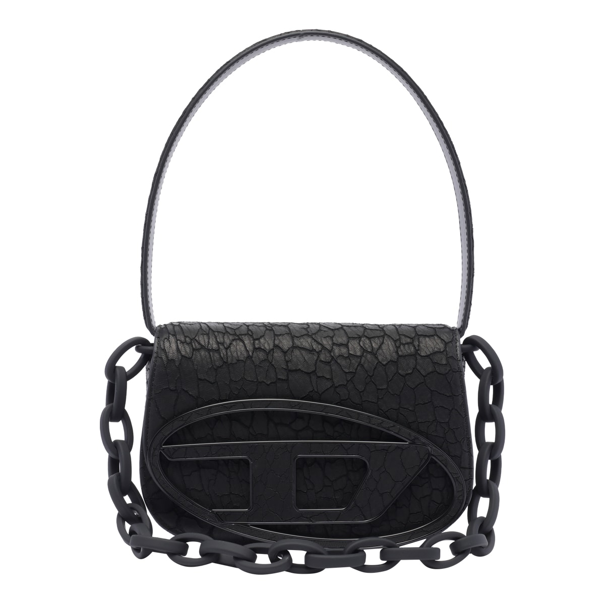 Shop Diesel 1dr Shoulder Bag In Black