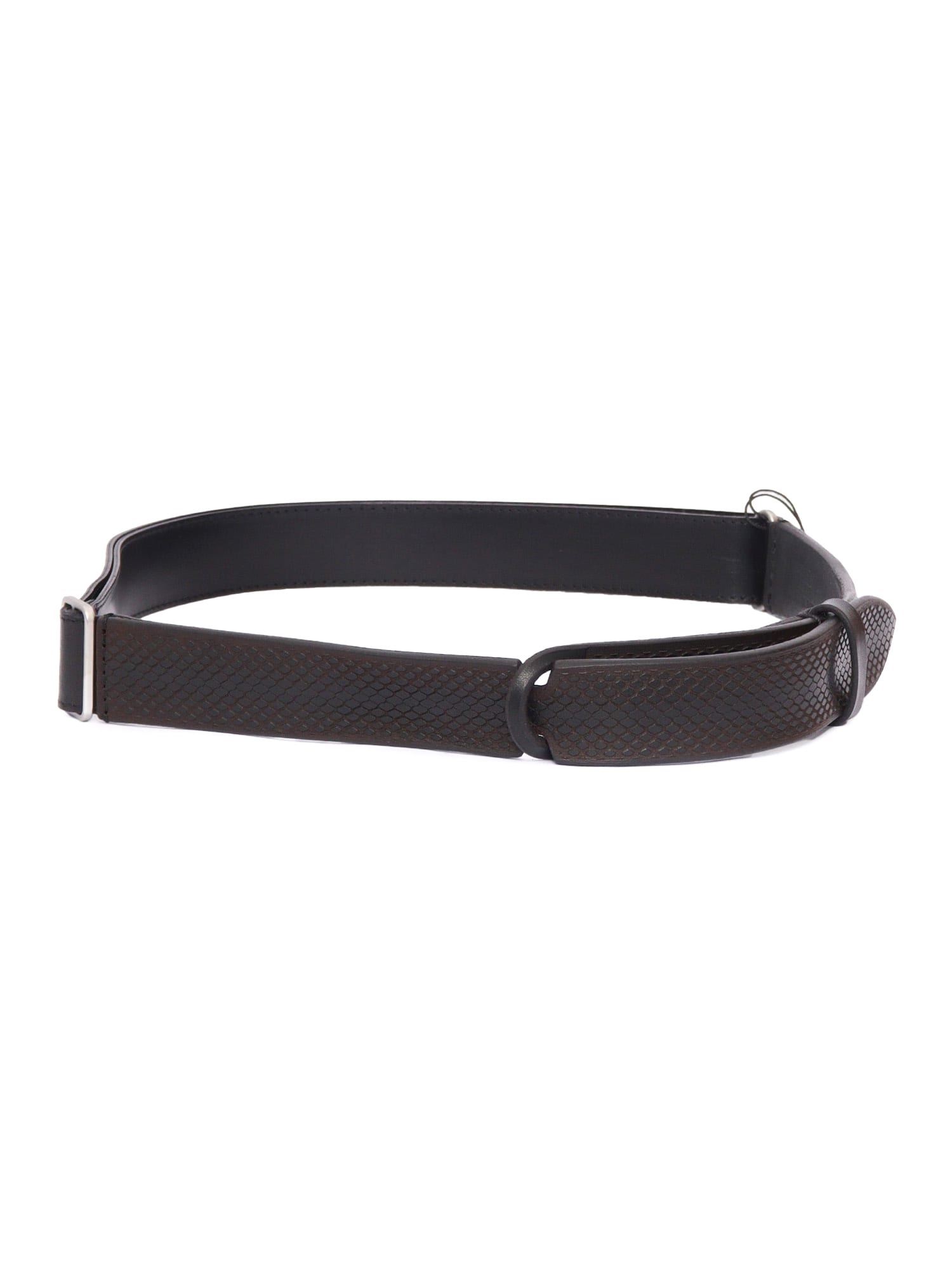 Orciani Textured Belt In Brown