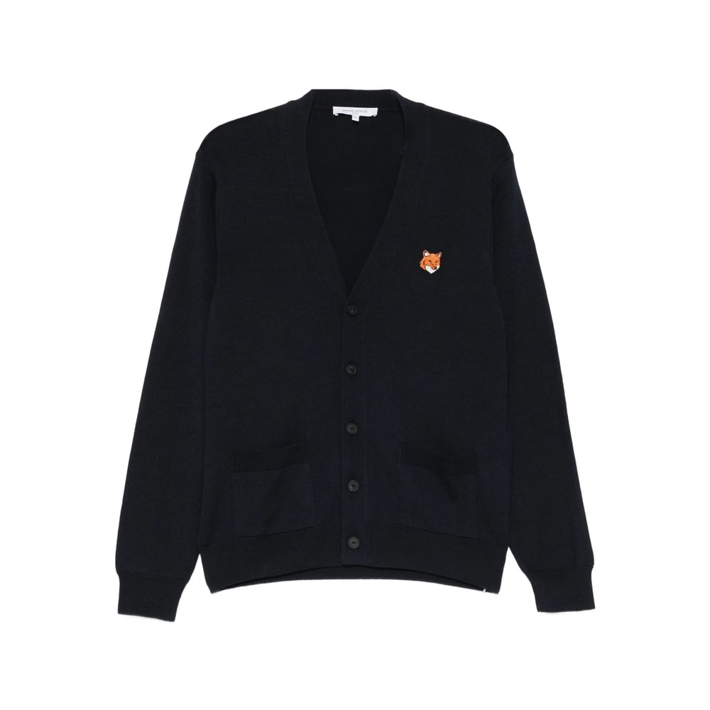 Maison Kitsuné fox Head Cardigan