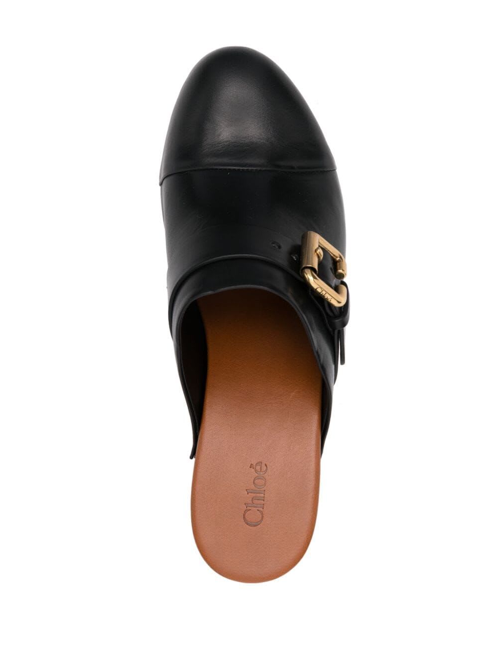 Shop Chloé Jeannette Clog In Black