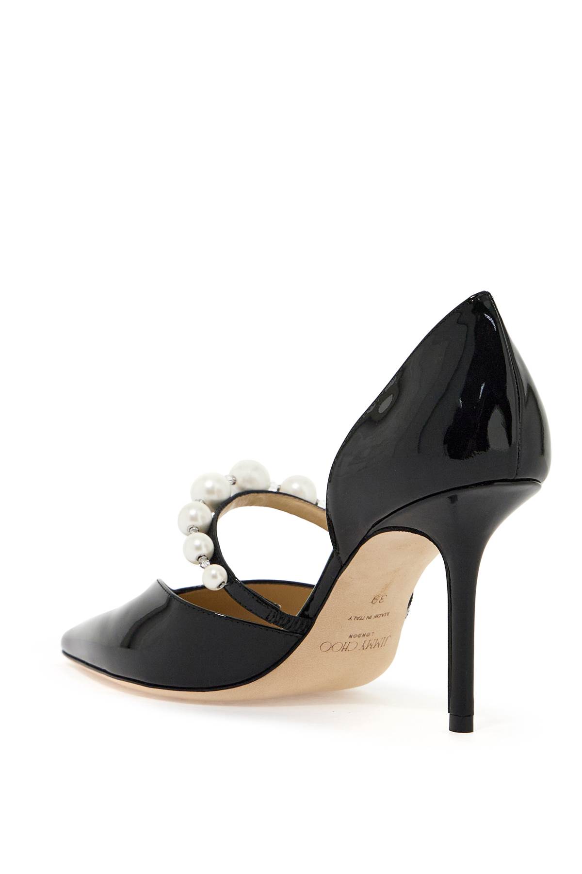 Shop Jimmy Choo Aurelie Pumps In Black White (black)