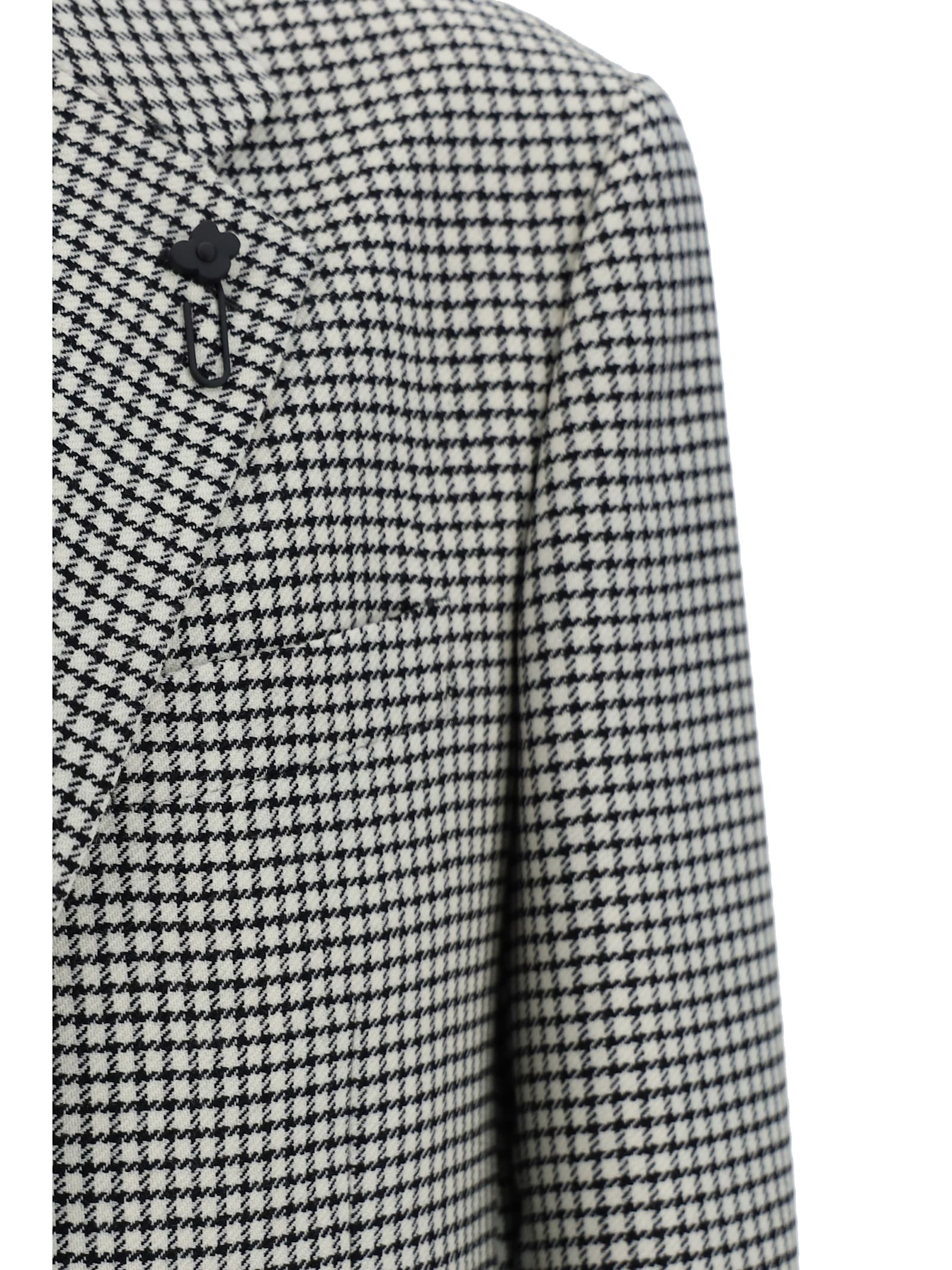 Shop Lardini Blazer Jacket In 100ne